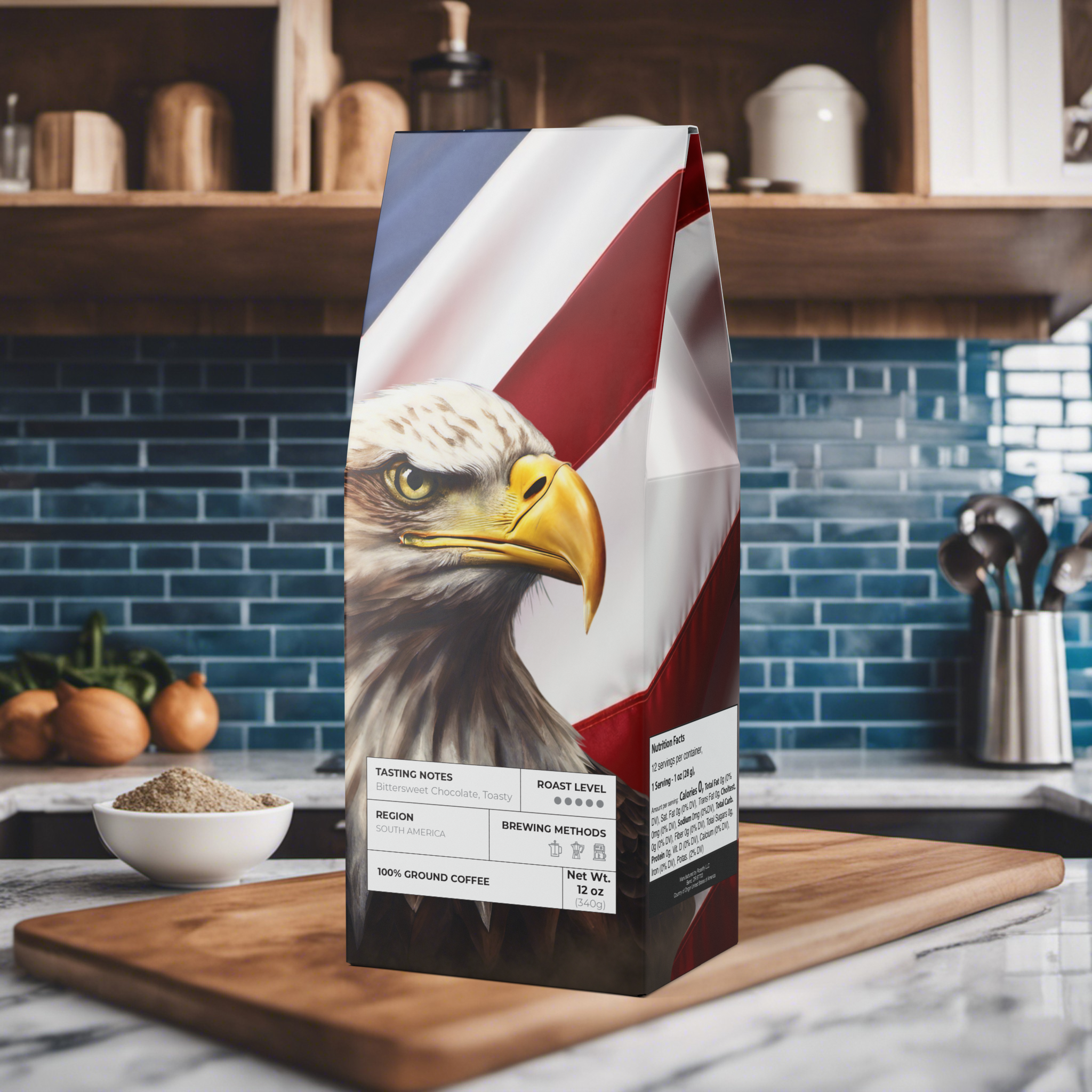 Bitterroot Coffee Blend (Dark French Roast)-Ships in USA and Canada only product thumbnail image