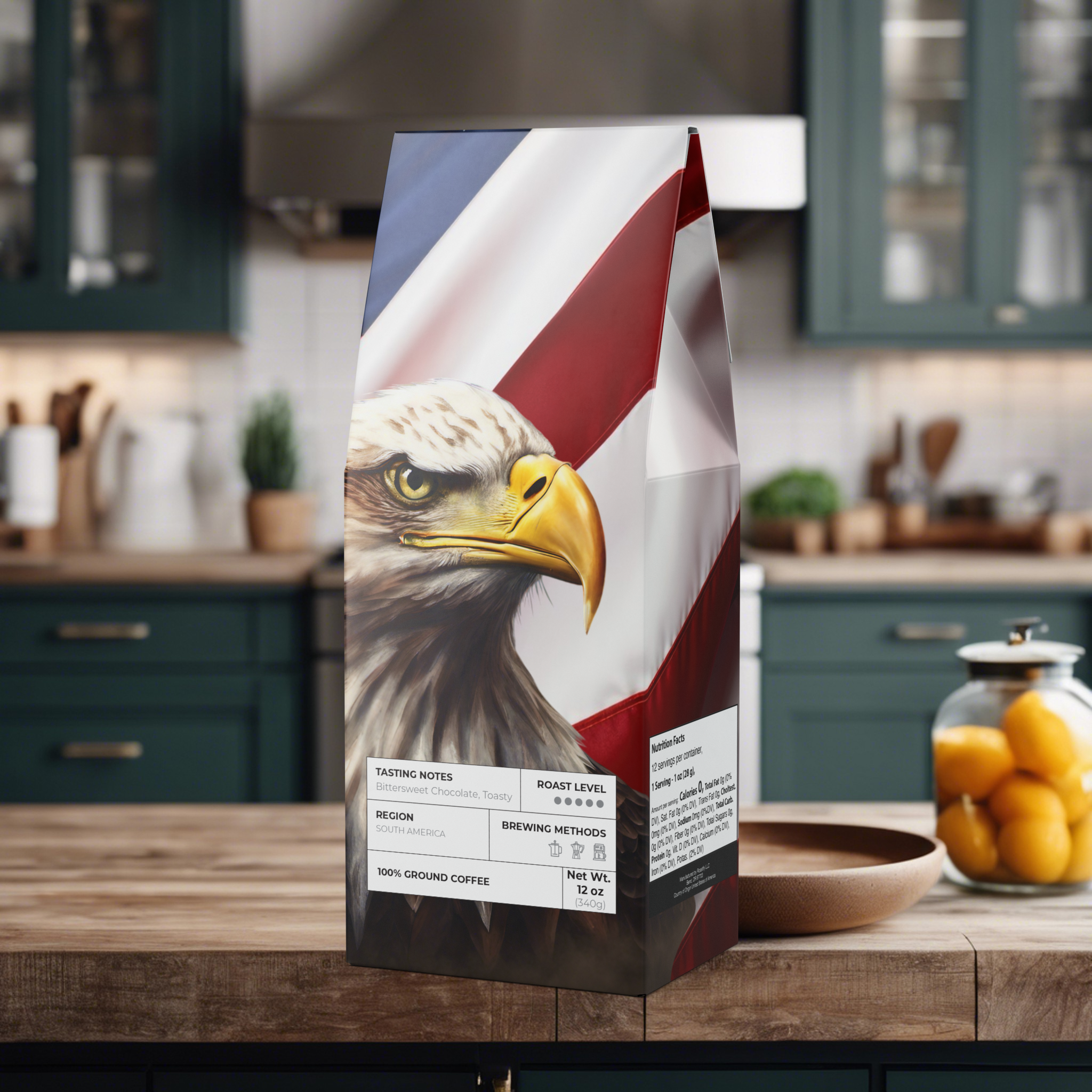 Bitterroot Coffee Blend (Dark French Roast)-Ships in USA and Canada only product thumbnail image