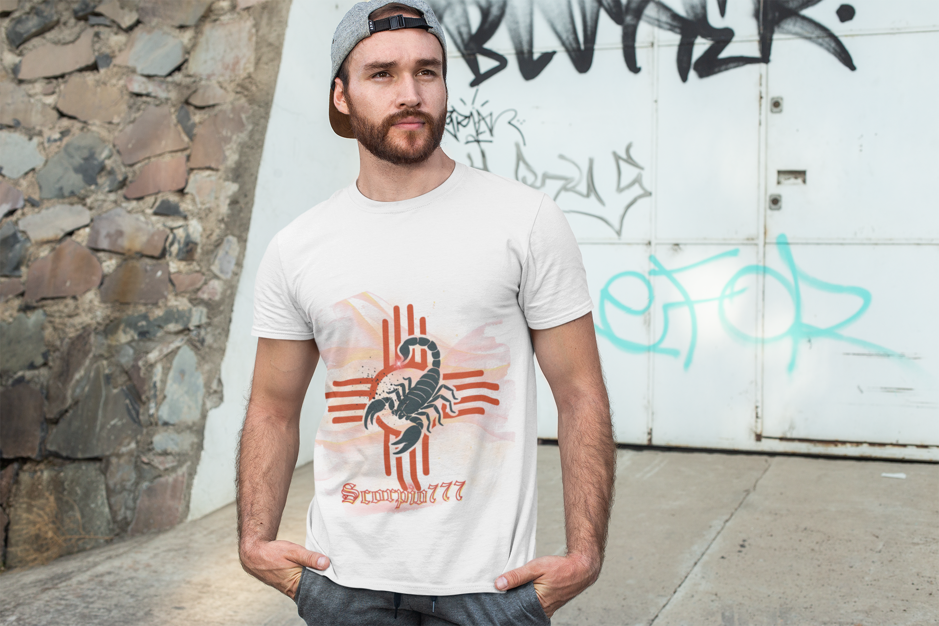 NEW MEXICO STATE Symbol and Scorpio Graphic Tees for Zodiac Lovers product thumbnail image NEW MEXICO STATE Symbol and Scorpio Graphic Tees for Zodiac Lovers product thumbnail image