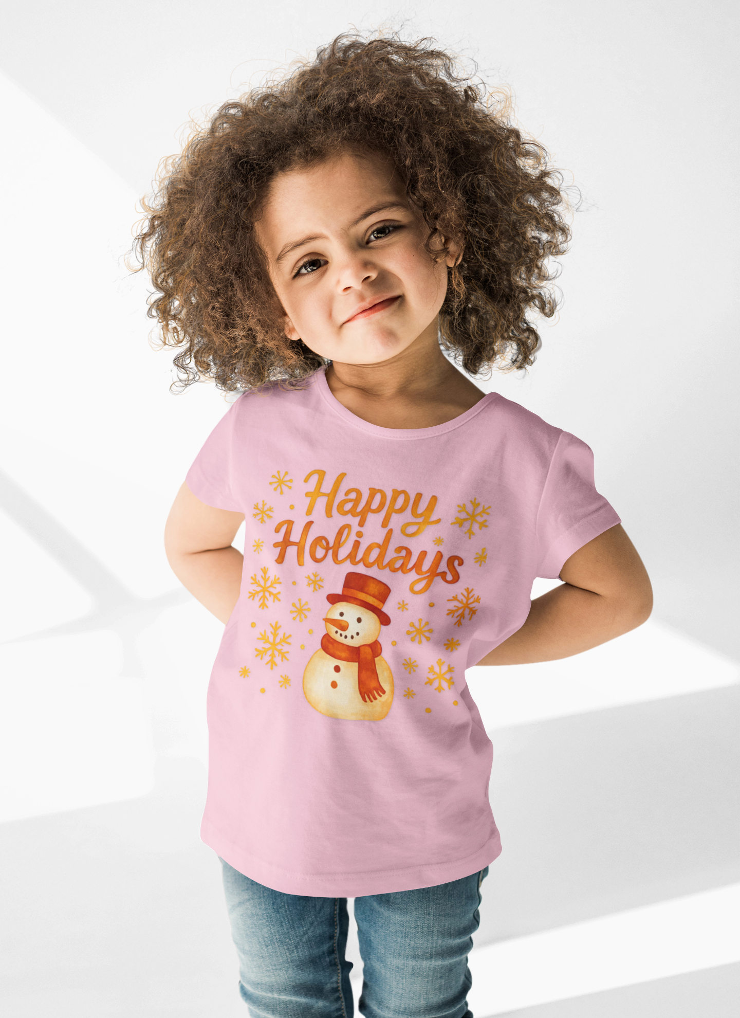 Toddler Long Sleeve Tee - Happy Holidays product thumbnail image Toddler Long Sleeve Tee - Happy Holidays product thumbnail image