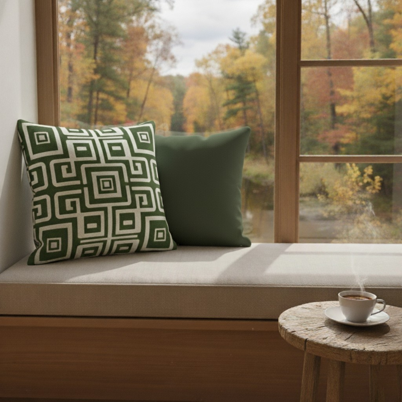 Topiary Trellis - Square Faux-Suede Pillowcase product thumbnail image Topiary Trellis - Square Faux-Suede Pillowcase product thumbnail image