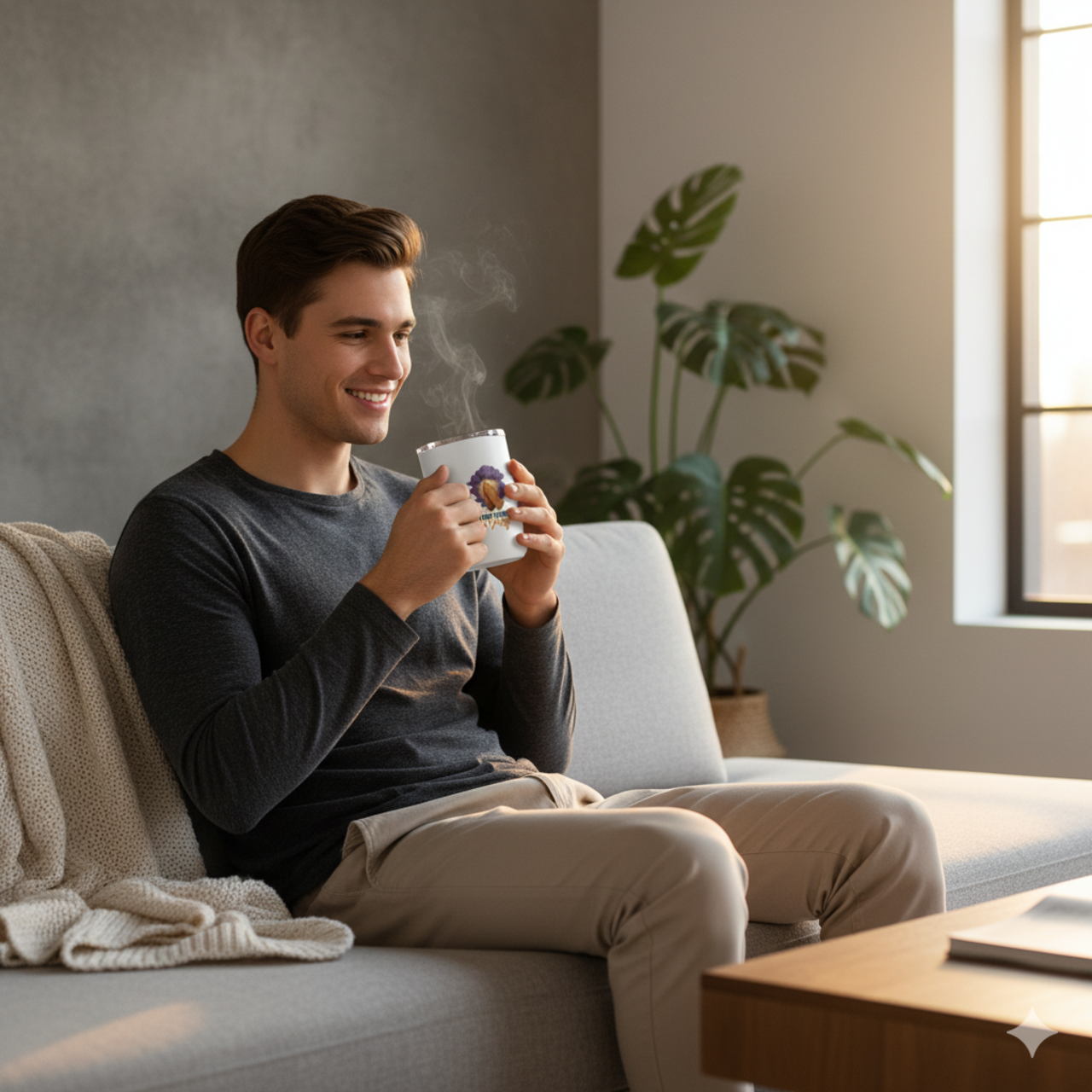 Praying Hands Insulated Coffee Mug - 10oz Motivational Drinkware product thumbnail image Praying Hands Insulated Coffee Mug - 10oz Motivational Drinkware product thumbnail image