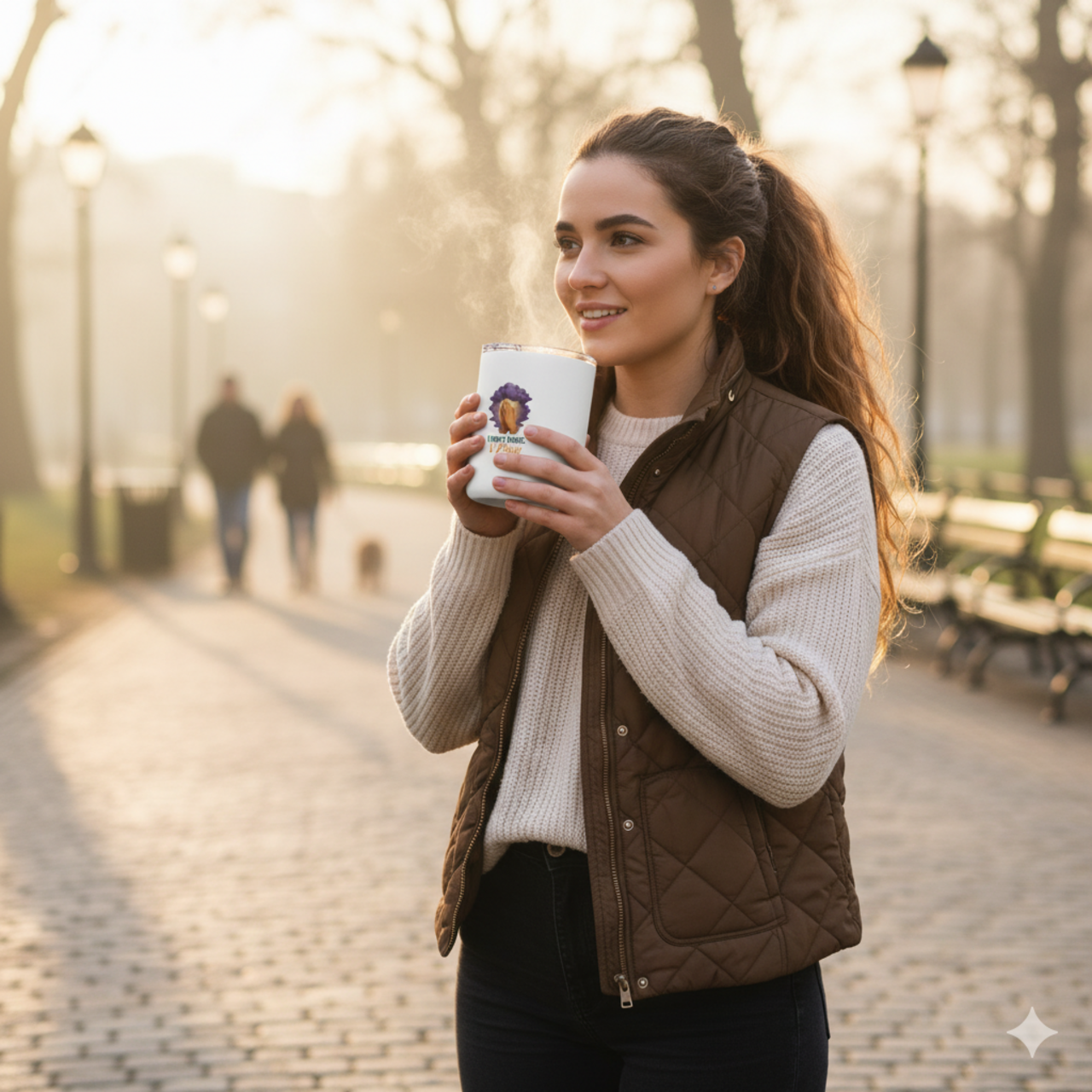 Praying Hands Insulated Coffee Mug - 10oz Motivational Drinkware product thumbnail image Praying Hands Insulated Coffee Mug - 10oz Motivational Drinkware product thumbnail image
