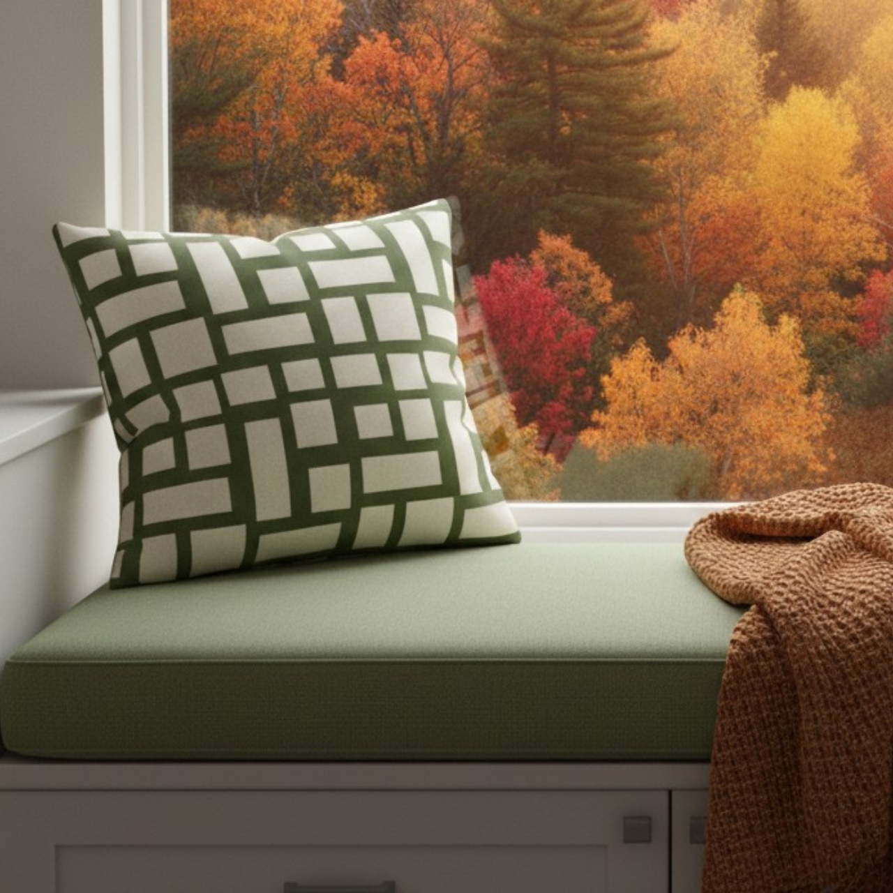 Bauhaus Block - Square Faux-Suede Pillowcase product thumbnail image Bauhaus Block - Square Faux-Suede Pillowcase product thumbnail image