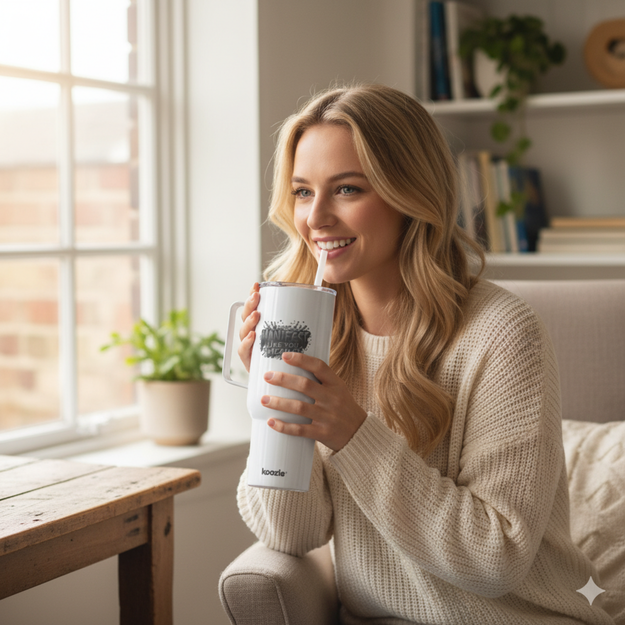 Engraved Insulated Tumbler - 40oz 'Manifest Like You Mean It' product thumbnail image Engraved Insulated Tumbler - 40oz 'Manifest Like You Mean It' product thumbnail image