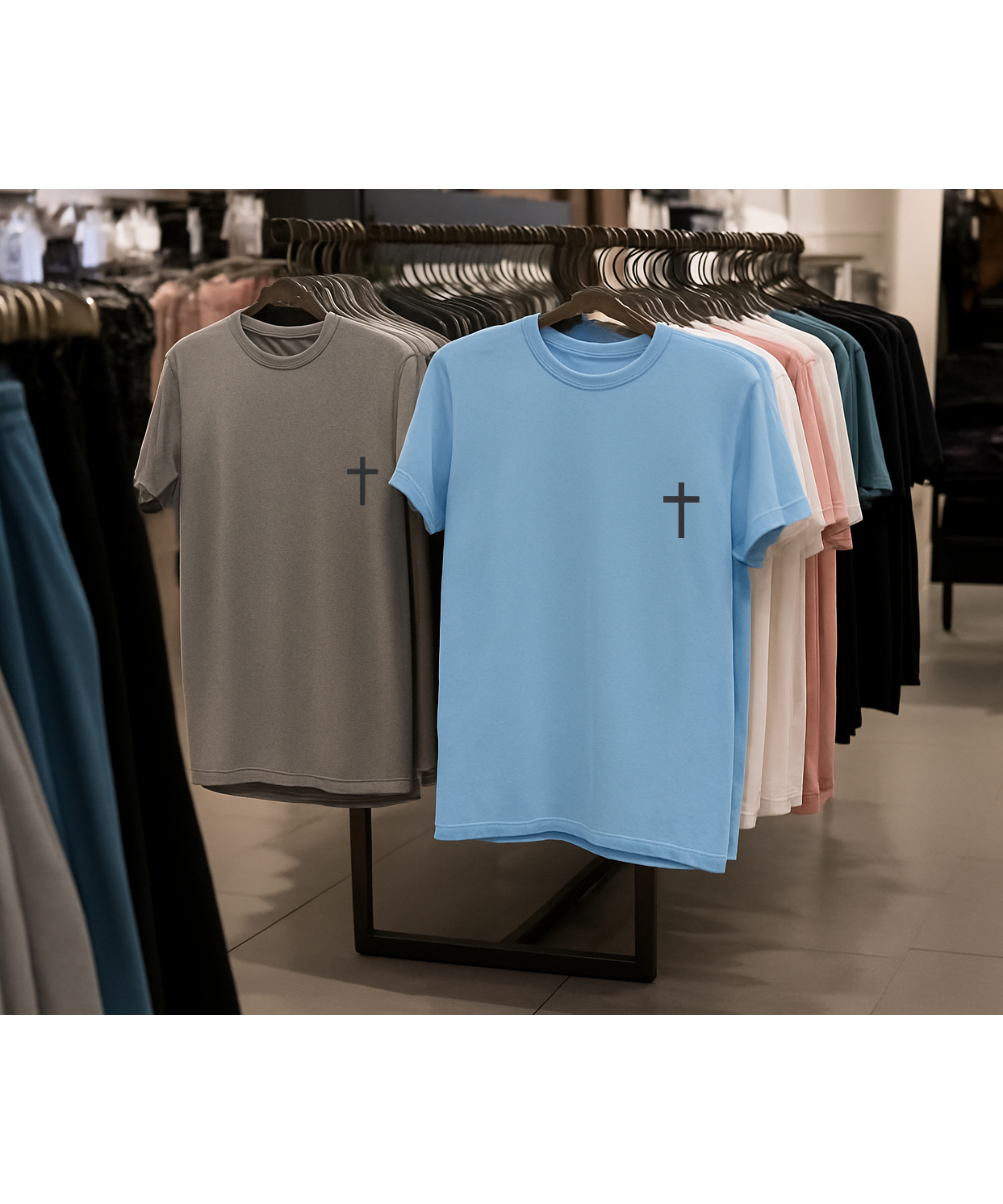 The Hem of His Garment Christian Softstyle T-Shirt – Mark 5:27–29 Faith and Healing Tee, Inspirational Jesus Design, Soft Lightweight Christian Apparel for Women and Men product thumbnail image The Hem of His Garment Christian Softstyle T-Shirt – Mark 5:27–29 Faith and Healing Tee, Inspirational Jesus Design, Soft Lightweight Christian Apparel for Women and Men product thumbnail image