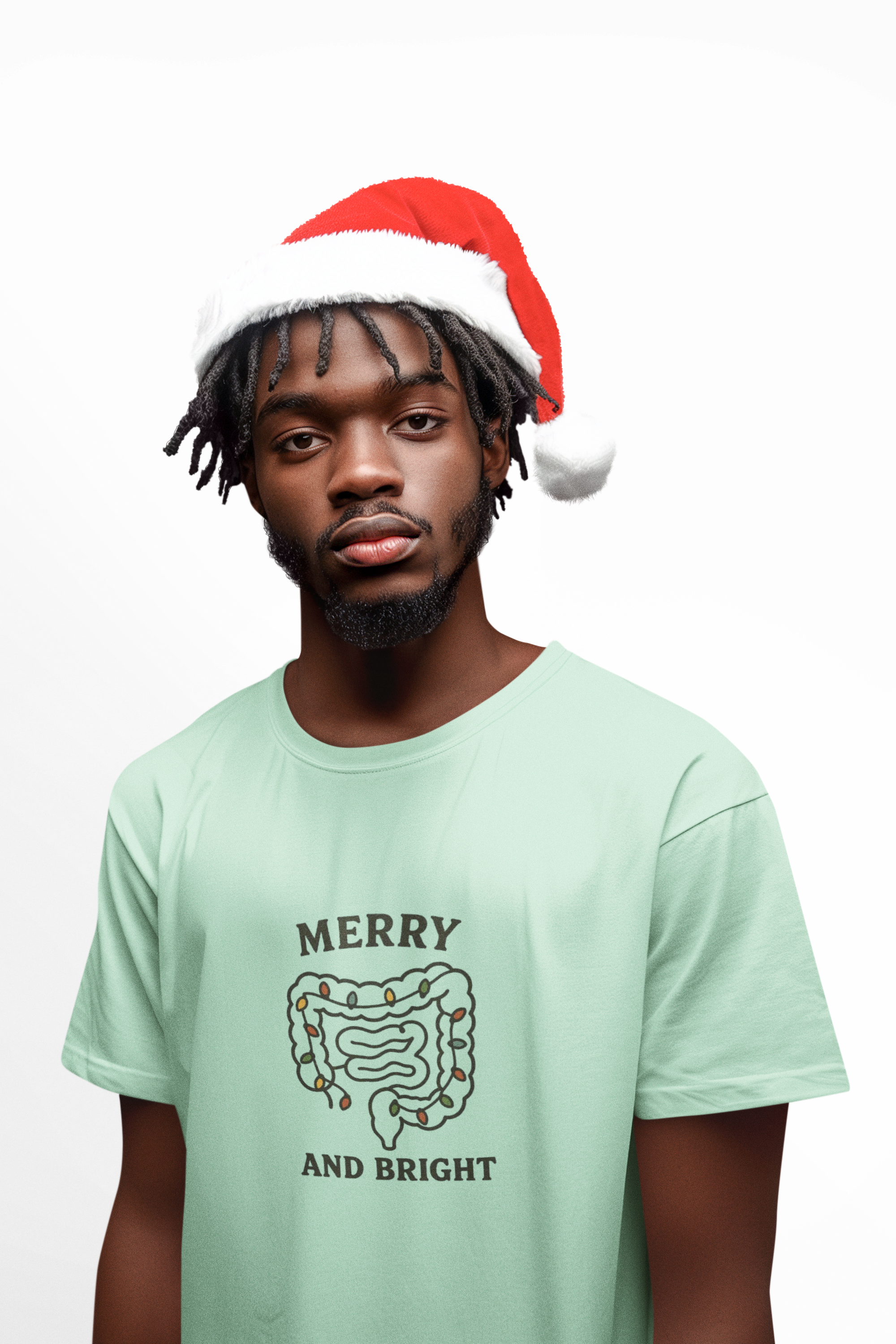 Christmas Bedazzled Colon Unisex Tee product thumbnail image Christmas Bedazzled Colon Unisex Tee product thumbnail image