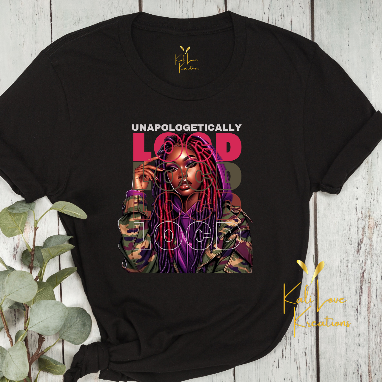 Unapologetically Locd Unisex Softstyle Cotton T-Shirt product thumbnail image Unapologetically Locd Unisex Softstyle Cotton T-Shirt product thumbnail image