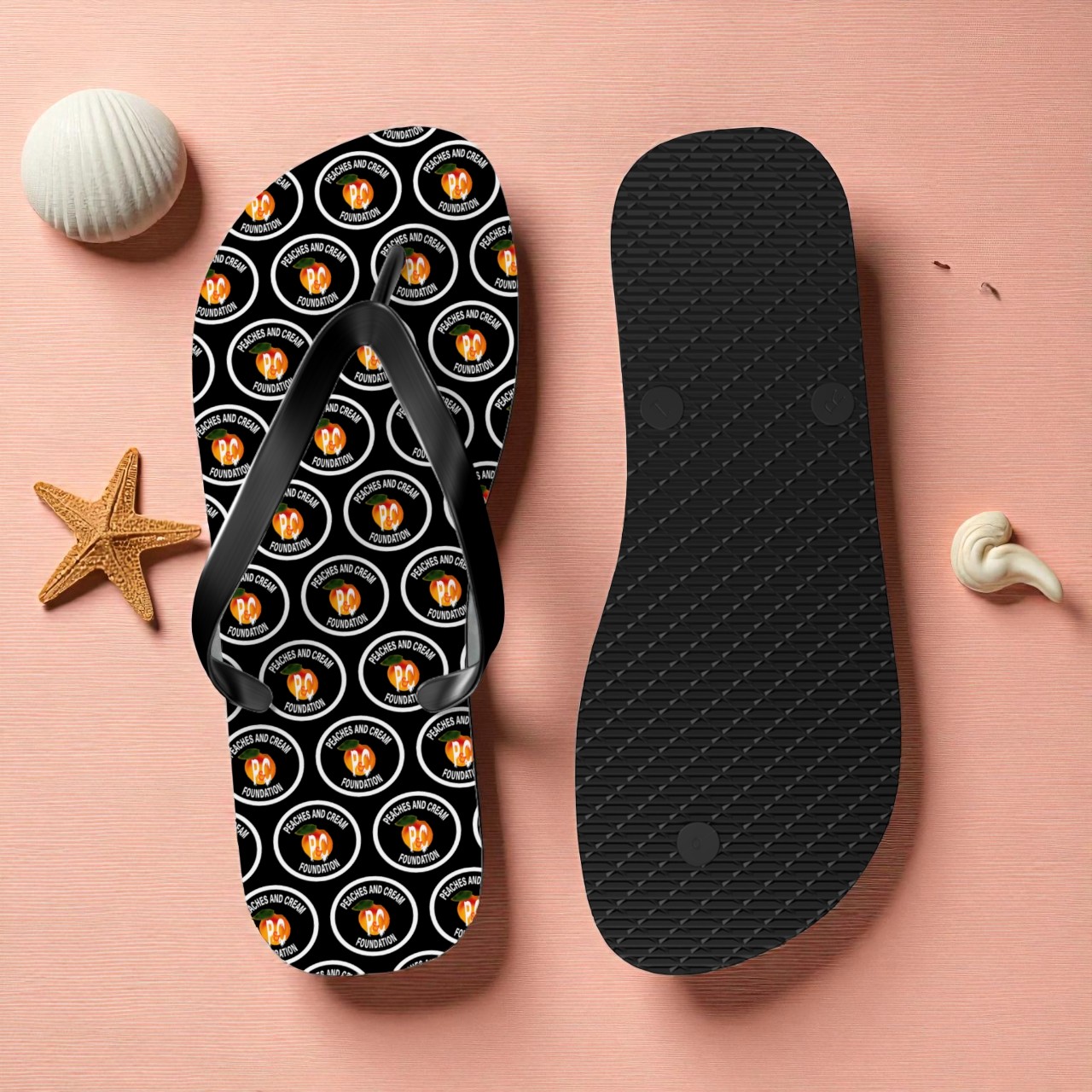 PNCF Logo Flip Flops product thumbnail image PNCF Logo Flip Flops product thumbnail image