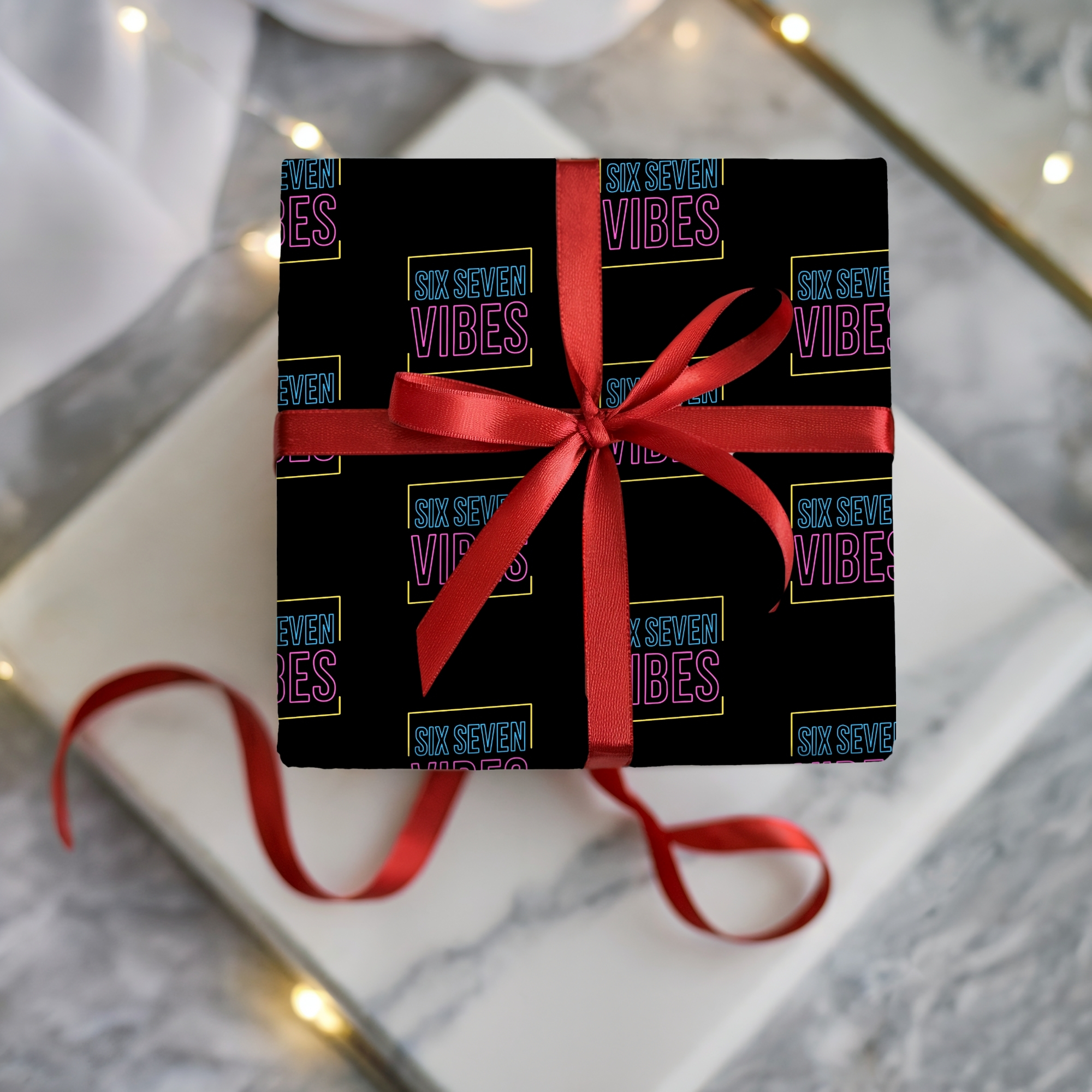 67 Wrapping Paper Six Seven Gift Wrap product thumbnail image 67 Wrapping Paper Six Seven Gift Wrap product thumbnail image