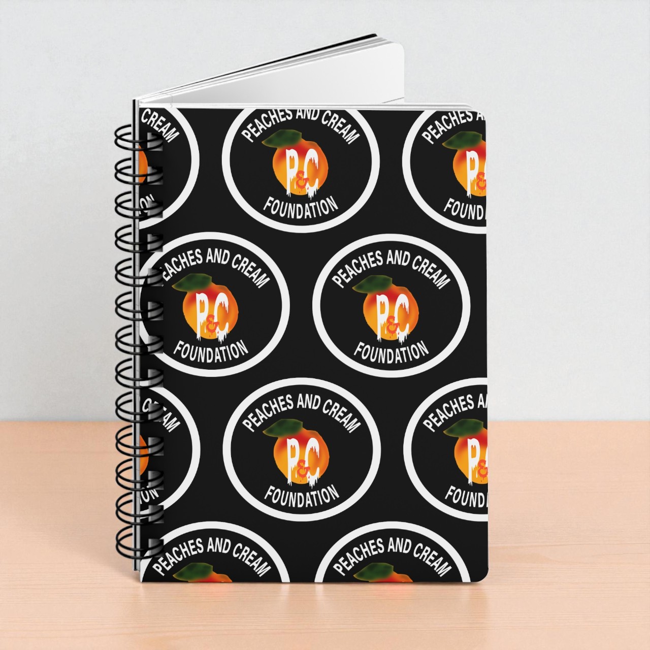 PNCF White Outline Logo Spiral Bound Journal product thumbnail image PNCF White Outline Logo Spiral Bound Journal product thumbnail image