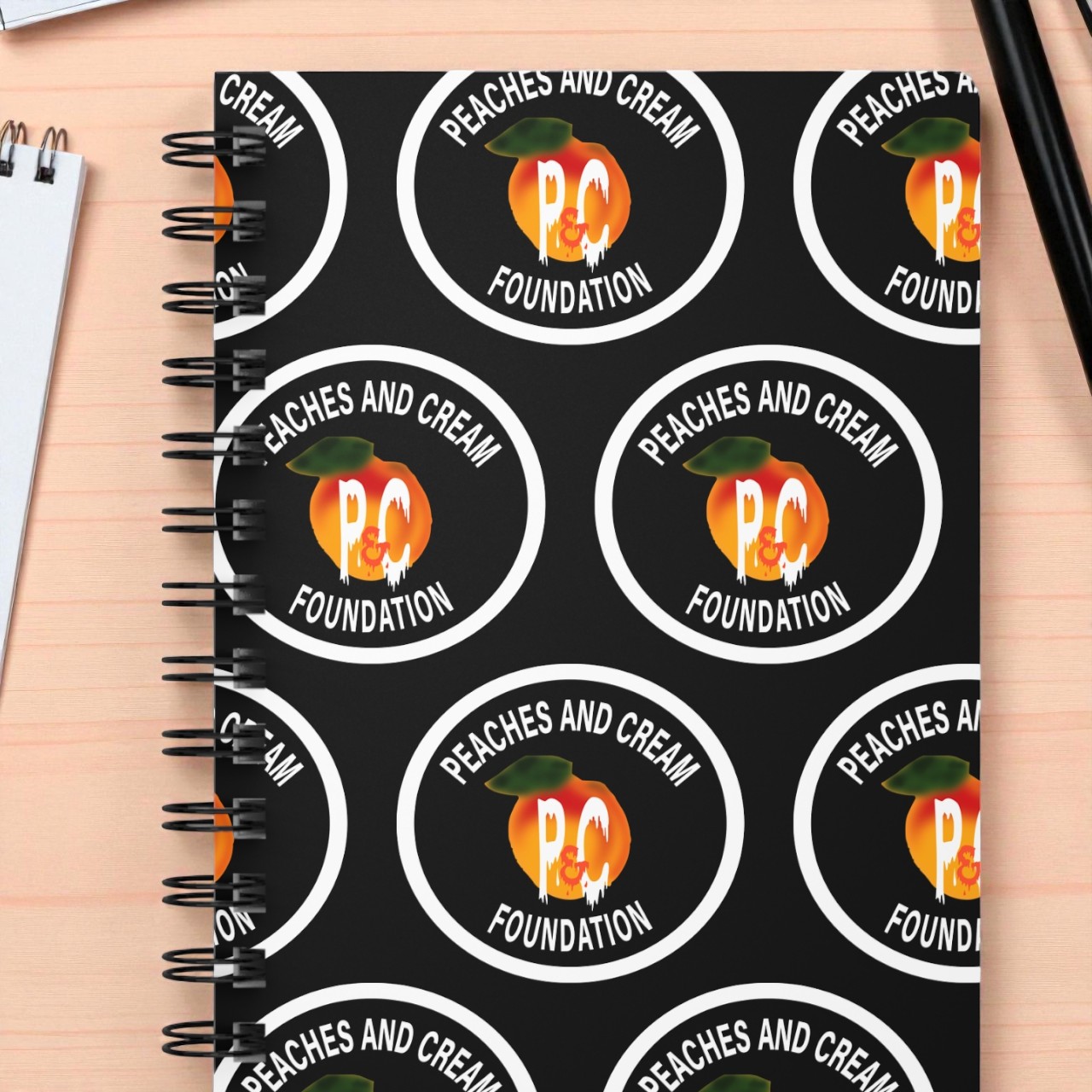 PNCF White Outline Logo Spiral Bound Journal product thumbnail image PNCF White Outline Logo Spiral Bound Journal product thumbnail image