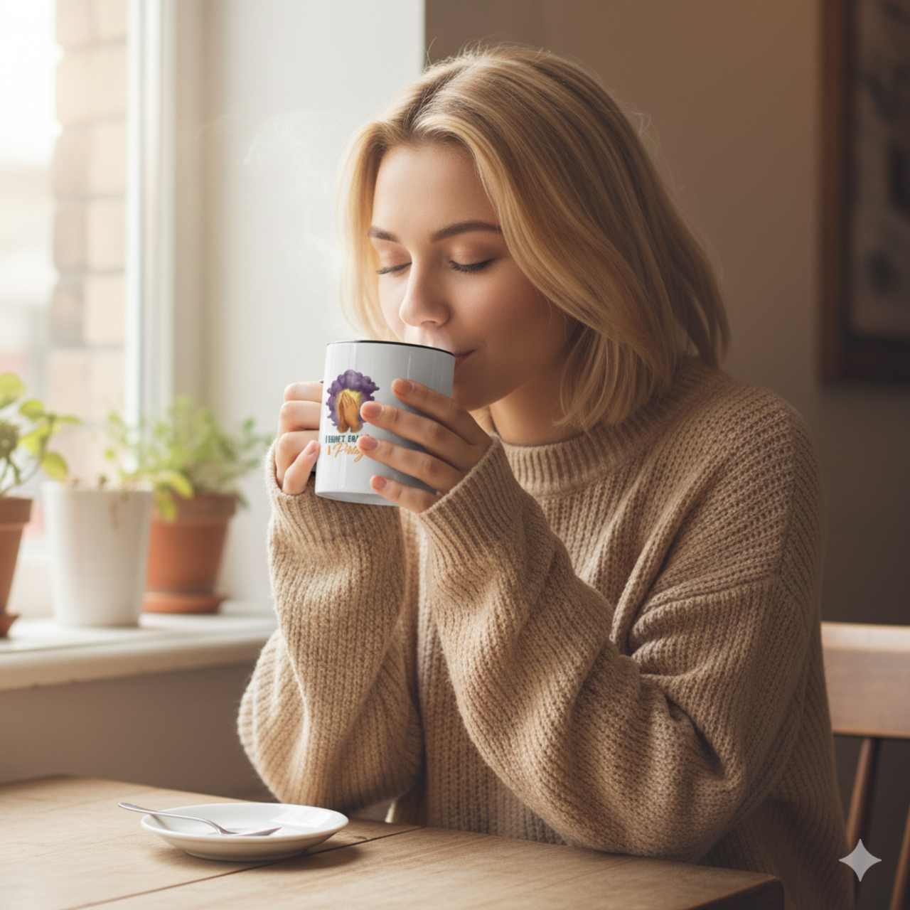Inspirational Accent Coffee Mug - "I Don't Panic. I Pray" - 11 oz & 15 oz product thumbnail image Inspirational Accent Coffee Mug - "I Don't Panic. I Pray" - 11 oz & 15 oz product thumbnail image