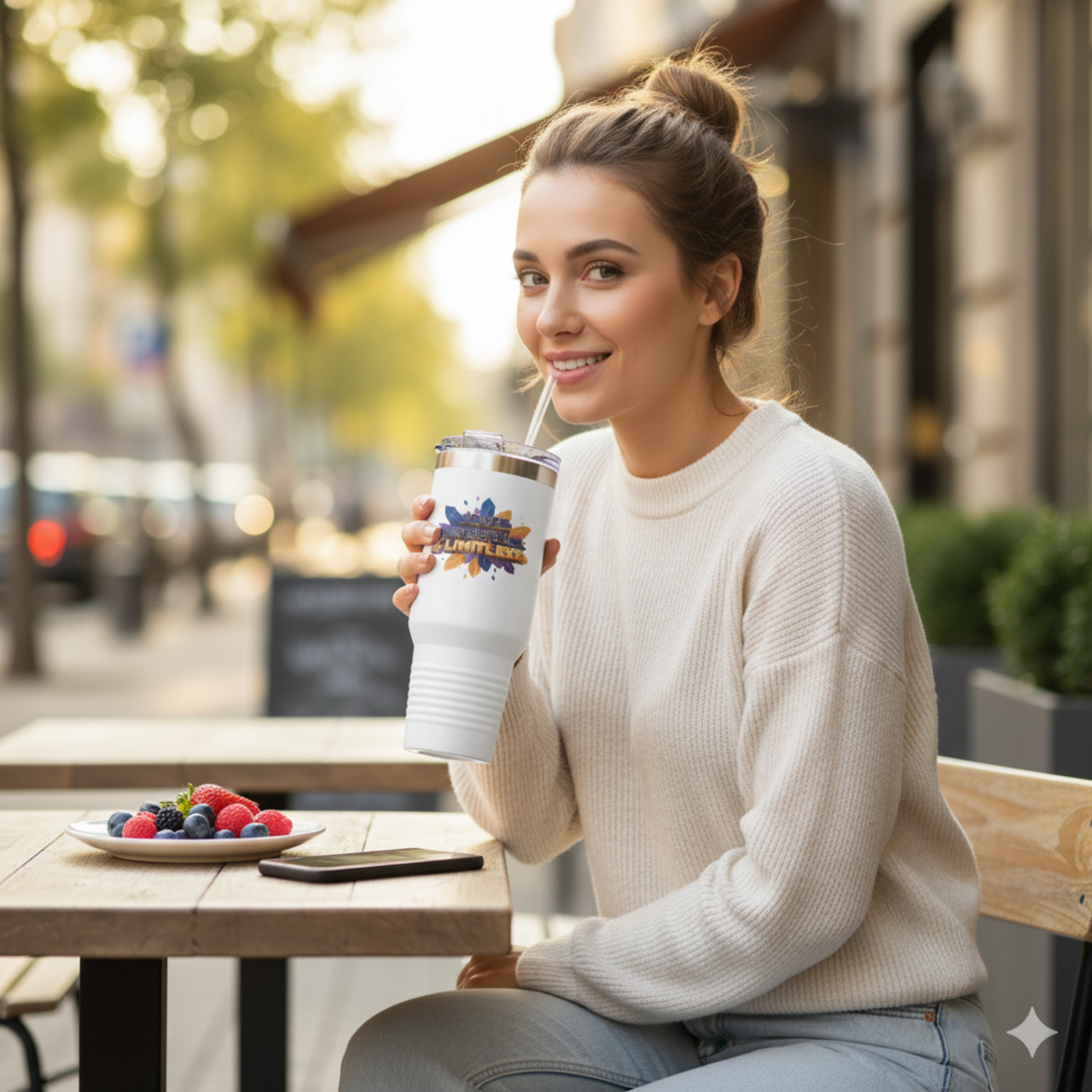 Limitless Potential 40oz Insulated Travel Mug product thumbnail image Limitless Potential 40oz Insulated Travel Mug product thumbnail image