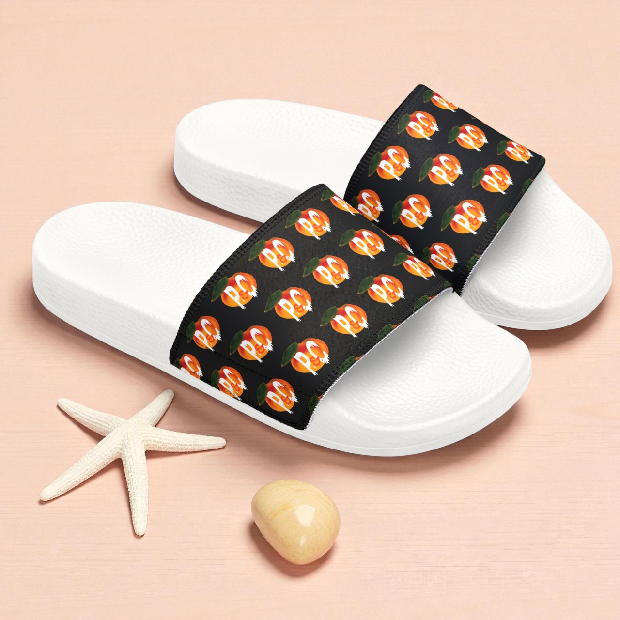 P &amp; C Women's PU Slide Sandals product thumbnail image