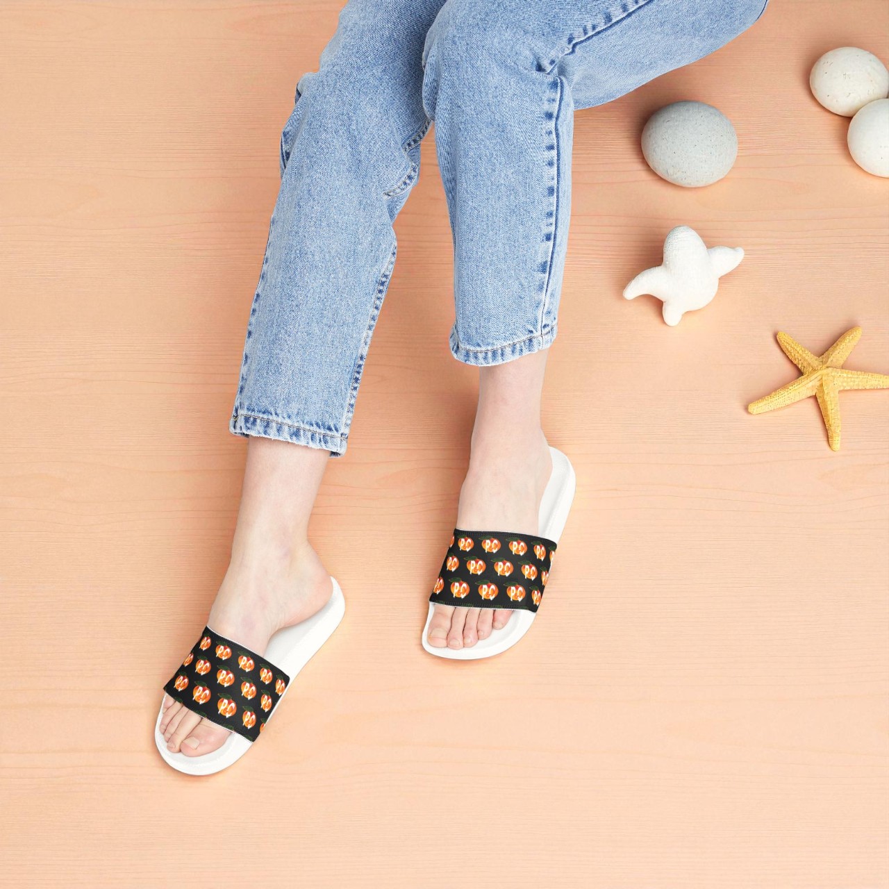 P &amp; C Women's PU Slide Sandals product thumbnail image