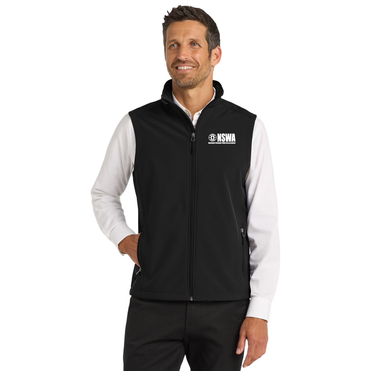 Soft Shell Vest -NSWA logo product thumbnail image Soft Shell Vest -NSWA logo product thumbnail image