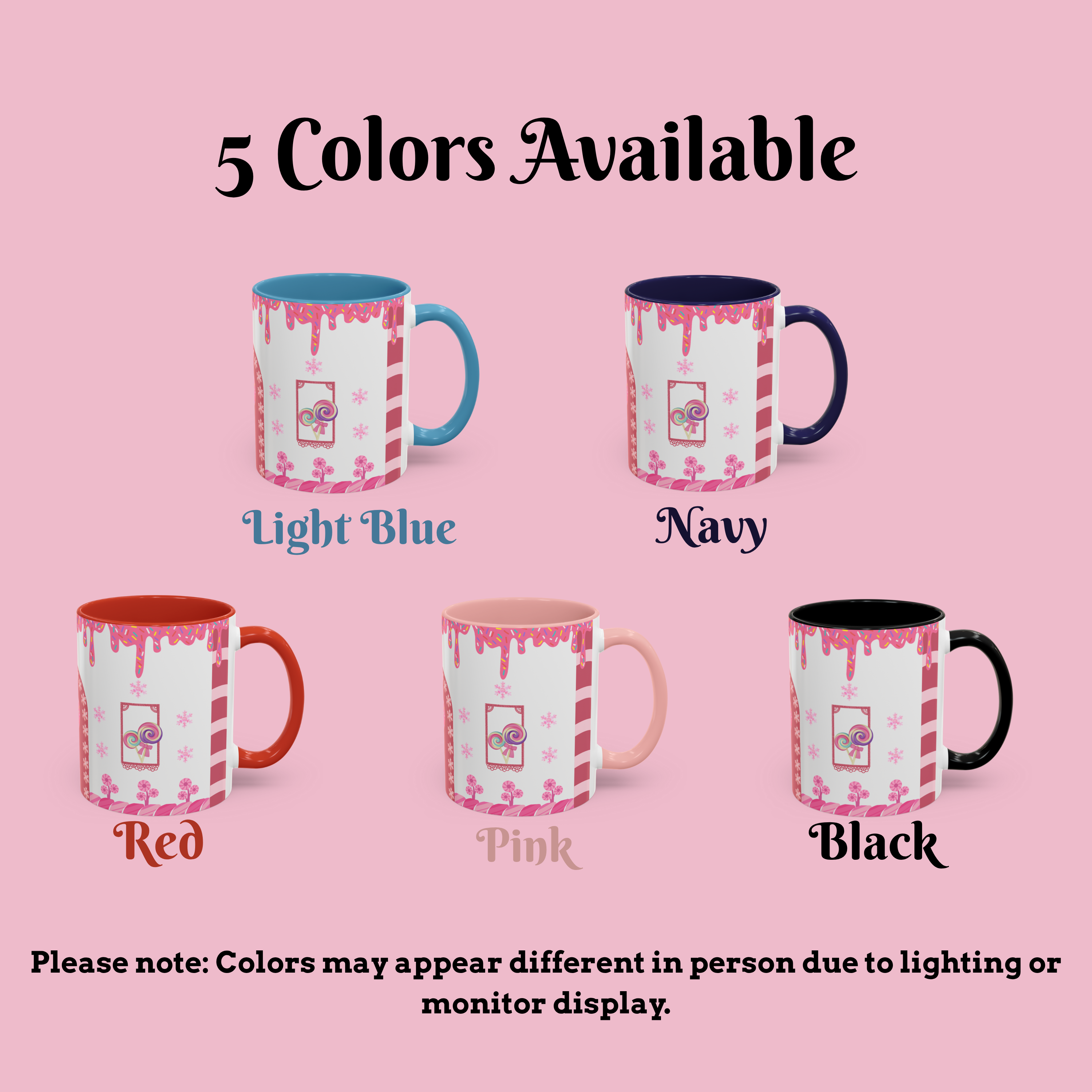 Pink Candy House Coffee Mug | Cute Holiday Wraparound Mug | Sweet Gift for Coffee Lovers product thumbnail image Pink Candy House Coffee Mug | Cute Holiday Wraparound Mug | Sweet Gift for Coffee Lovers product thumbnail image