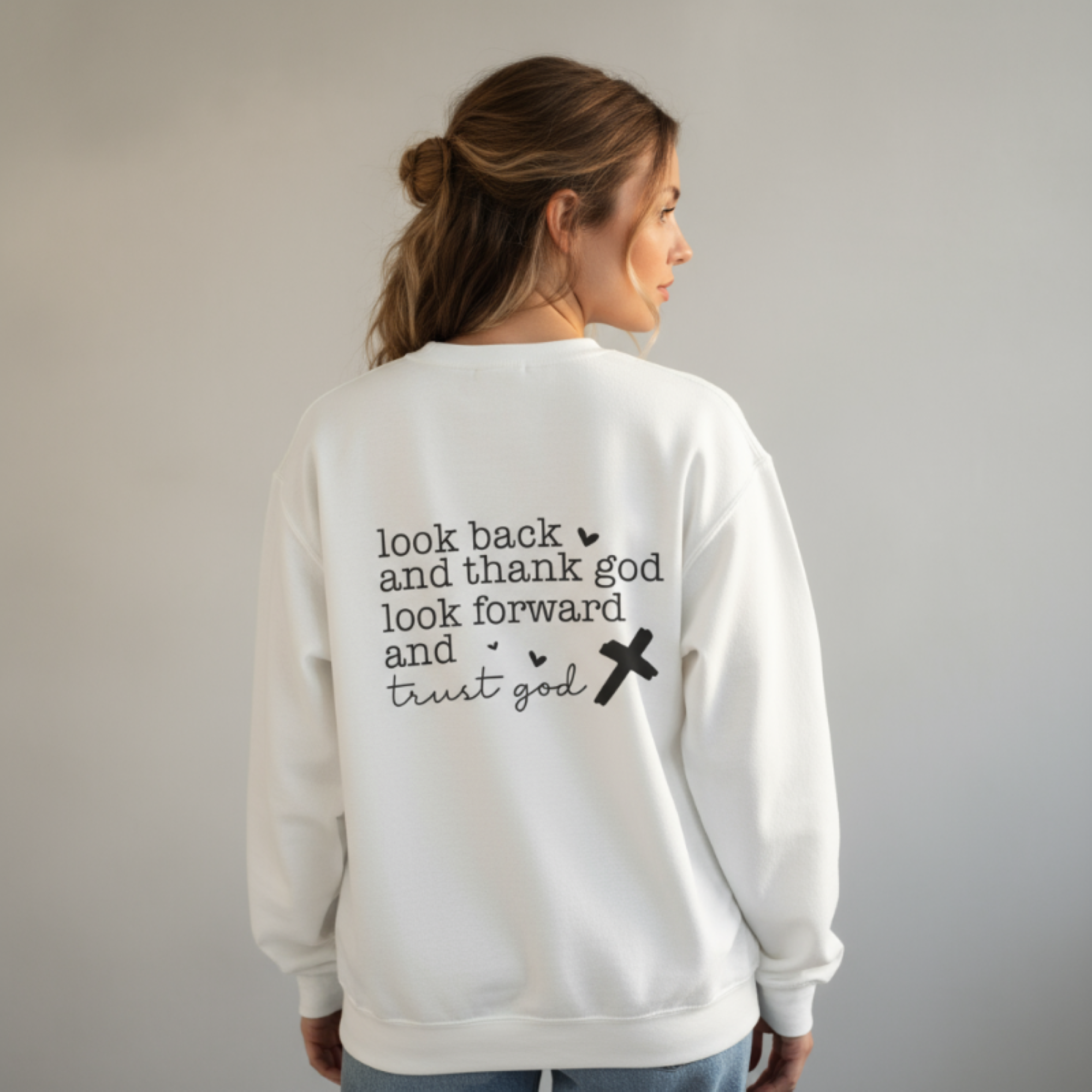 Trust God sweatshirt product thumbnail image Trust God sweatshirt product thumbnail image