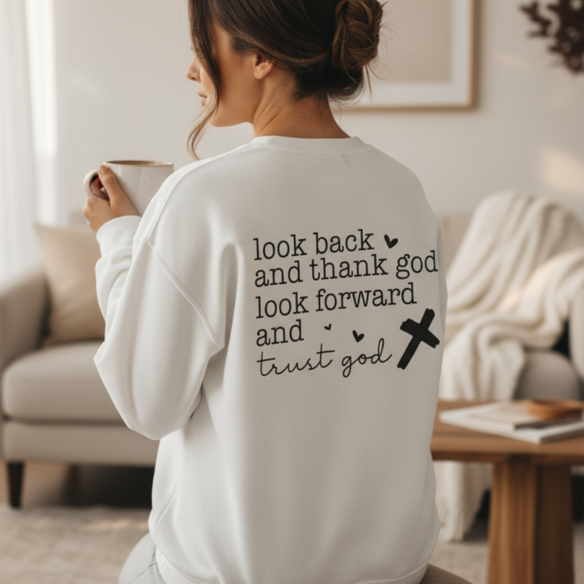 Trust God sweatshirt product thumbnail image Trust God sweatshirt product thumbnail image