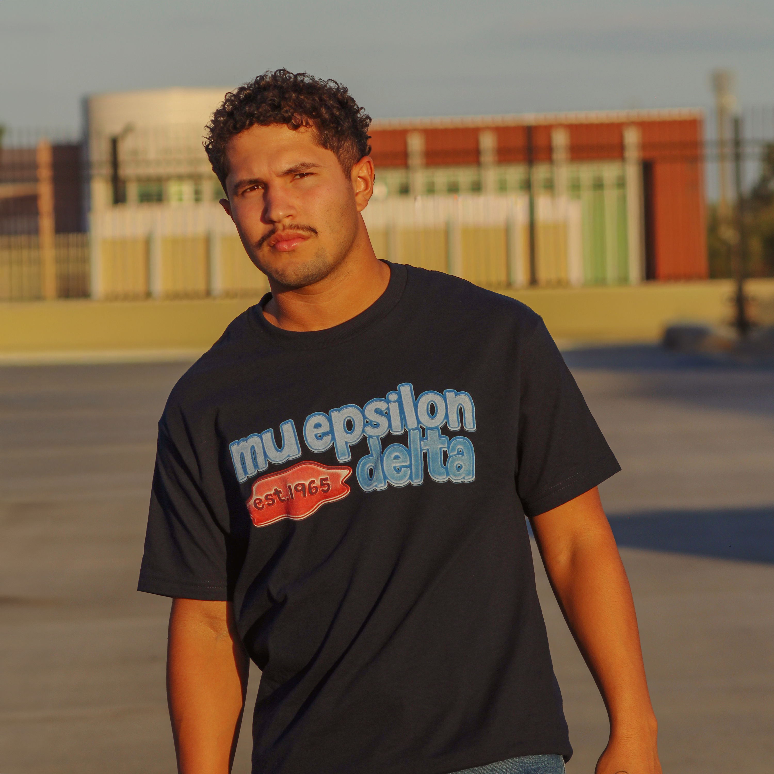 MEΔ Retro Bubble Letter Tee product thumbnail image