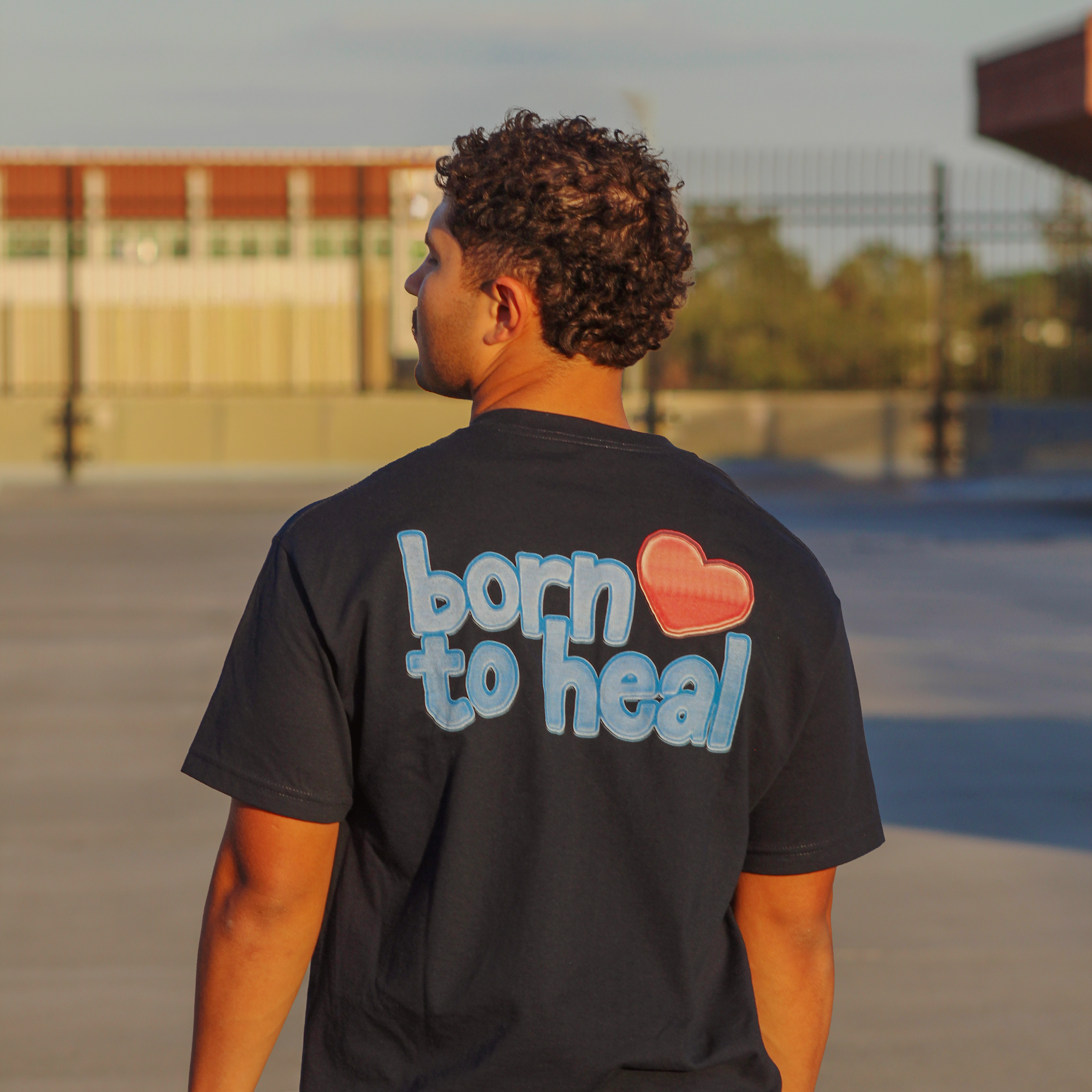 MEΔ Retro Bubble Letter Tee product thumbnail image