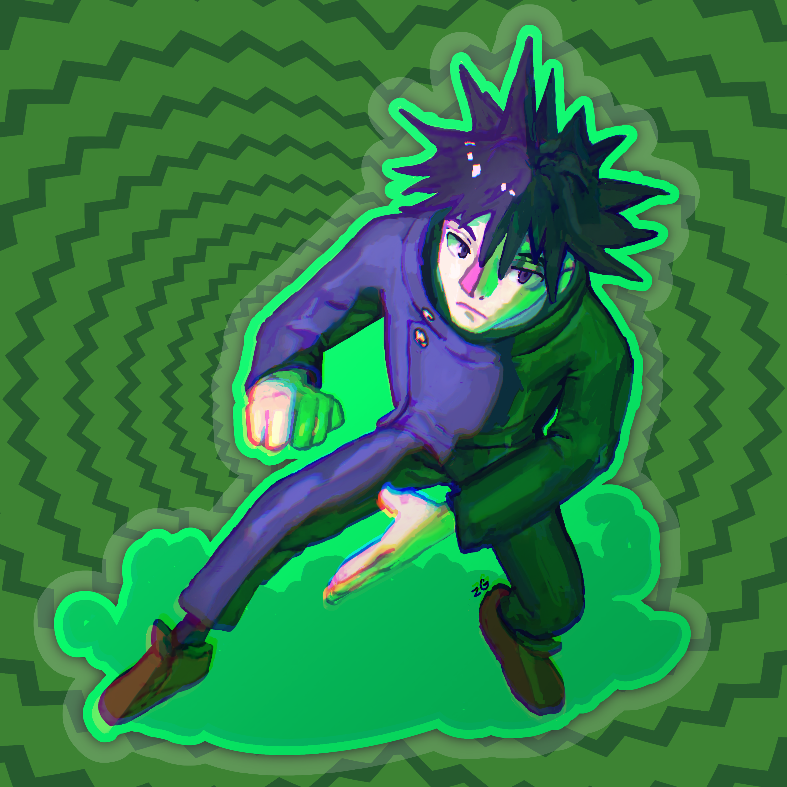 Megumi Jujustu Kaisen Sticker product thumbnail image