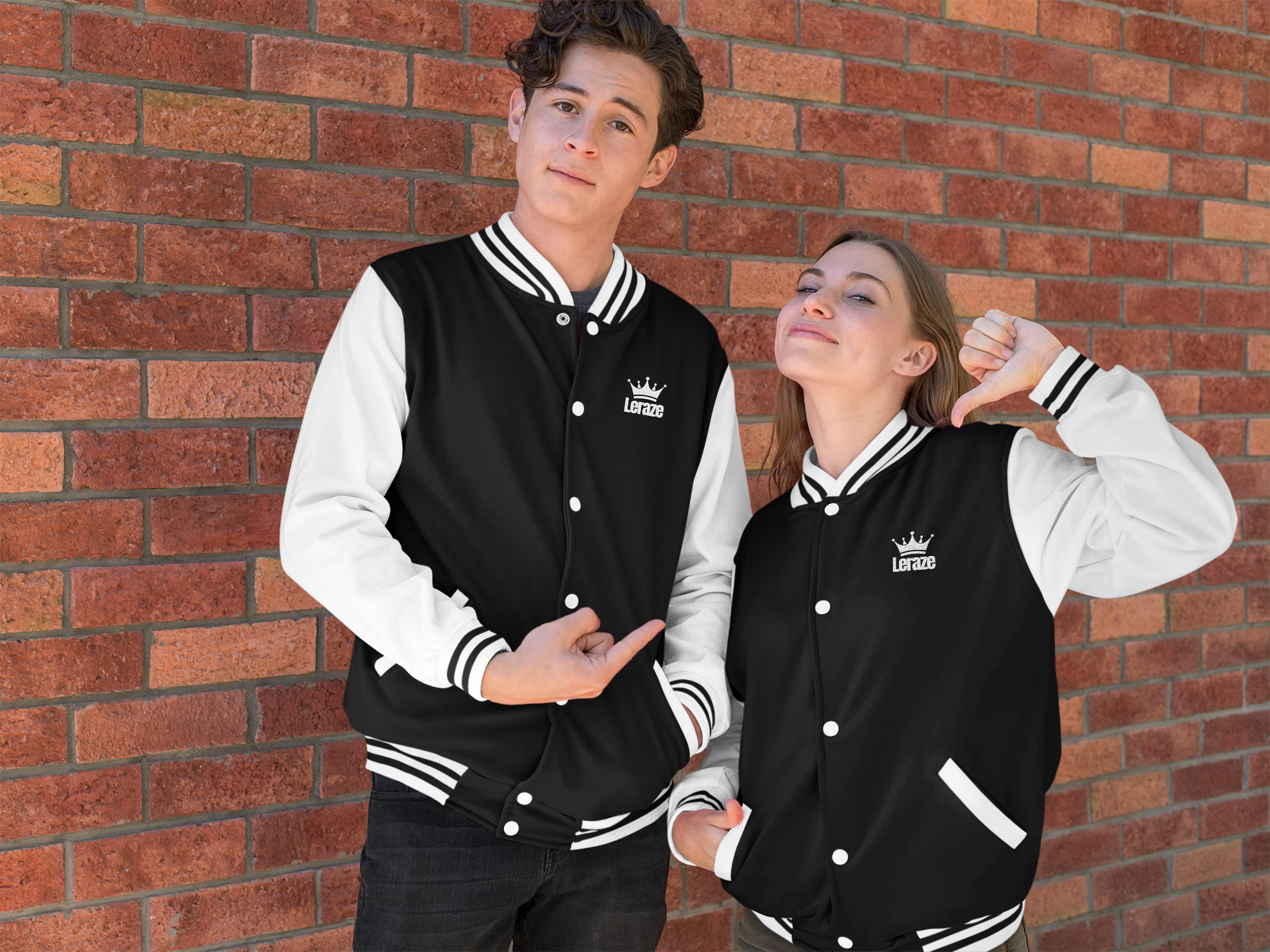 Stylish Unisex Letterman Jacket, Trendy Varsity Style Jacket, Casual Wear for All Seasons, Perfect Gift for Students, Birthday Jacket Leraze Collection 