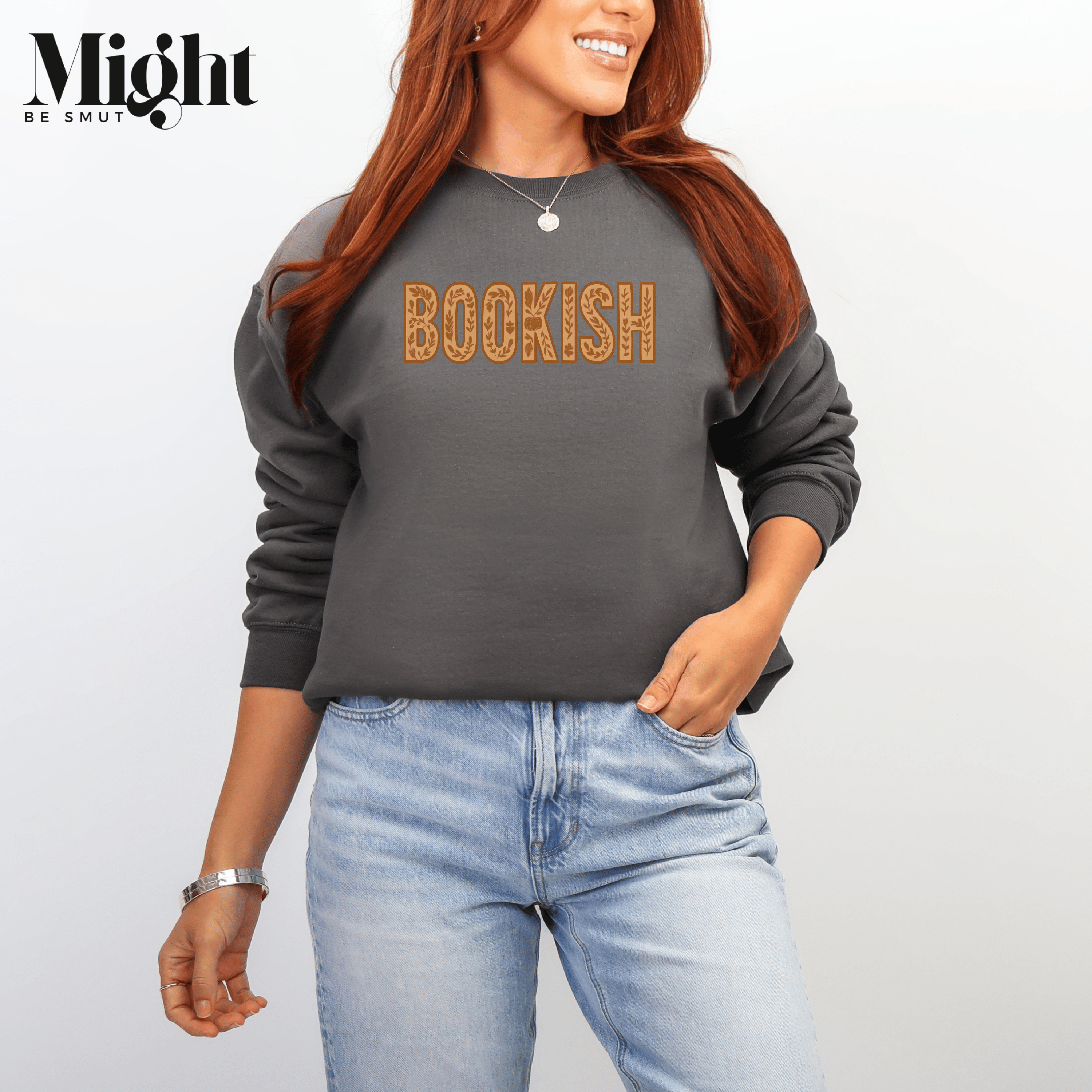 Bookish Fall Crewneck Sweatshirt product thumbnail image Bookish Fall Crewneck Sweatshirt product thumbnail image