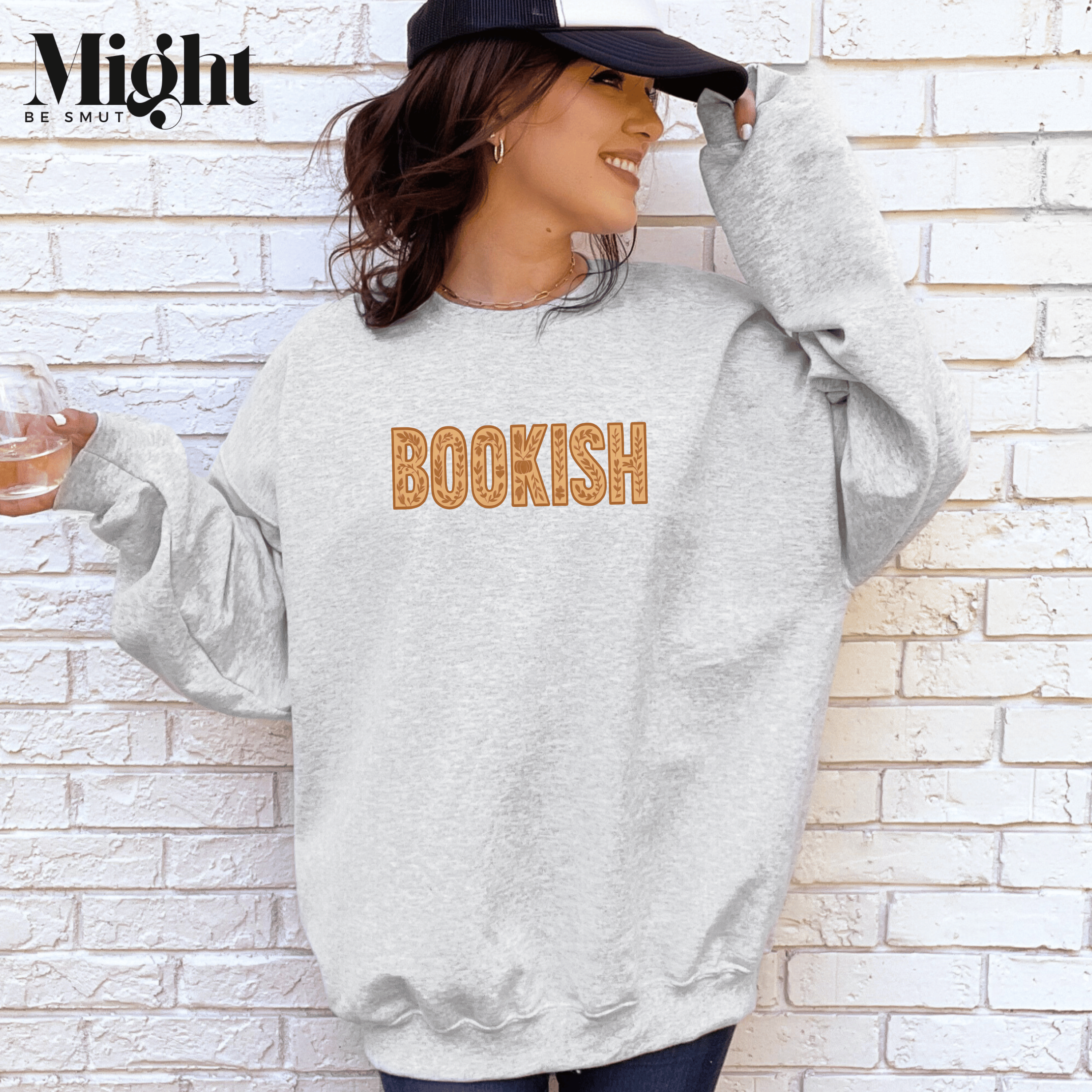 Bookish Fall Crewneck Sweatshirt product thumbnail image Bookish Fall Crewneck Sweatshirt product thumbnail image