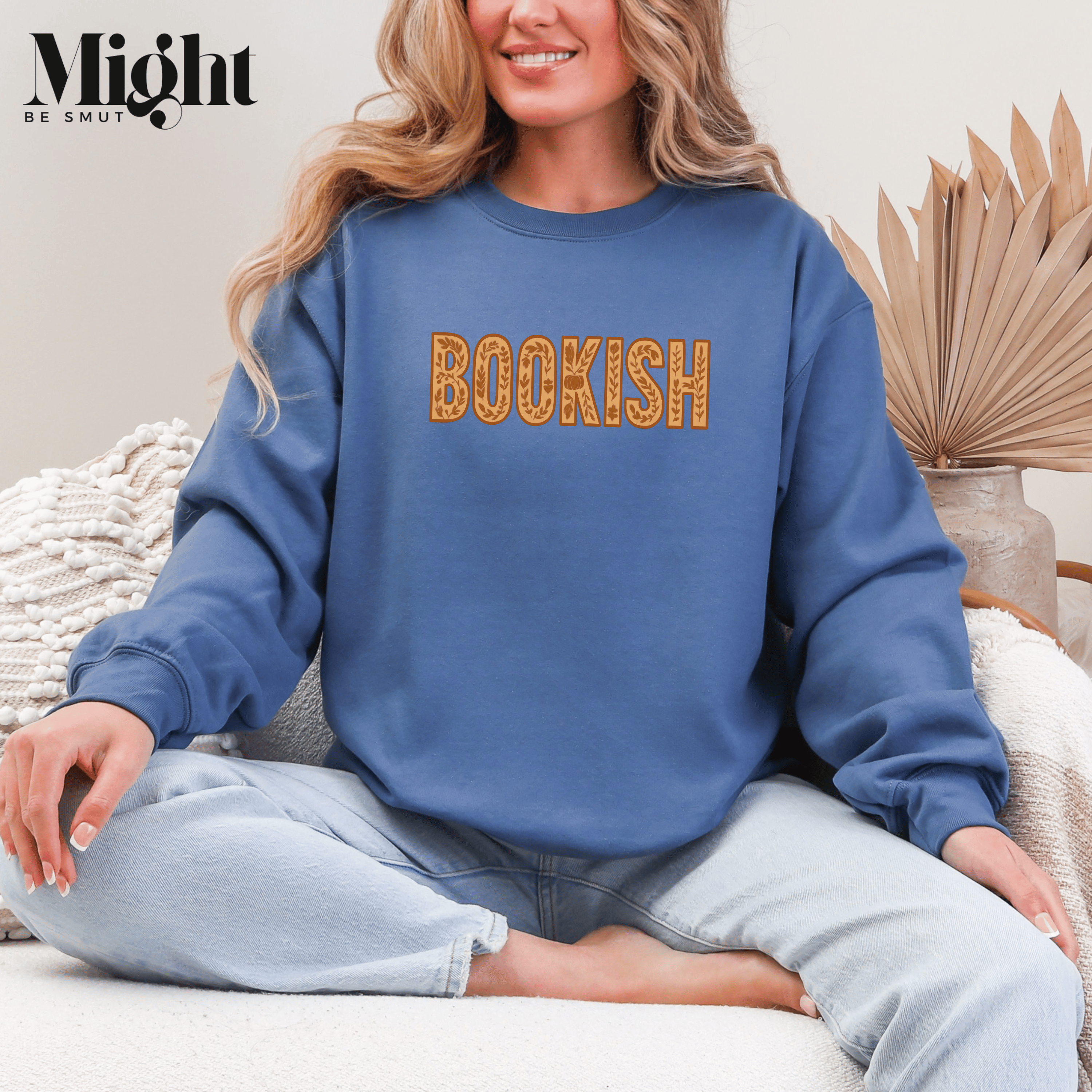 Bookish Fall Crewneck Sweatshirt  product thumbnail image