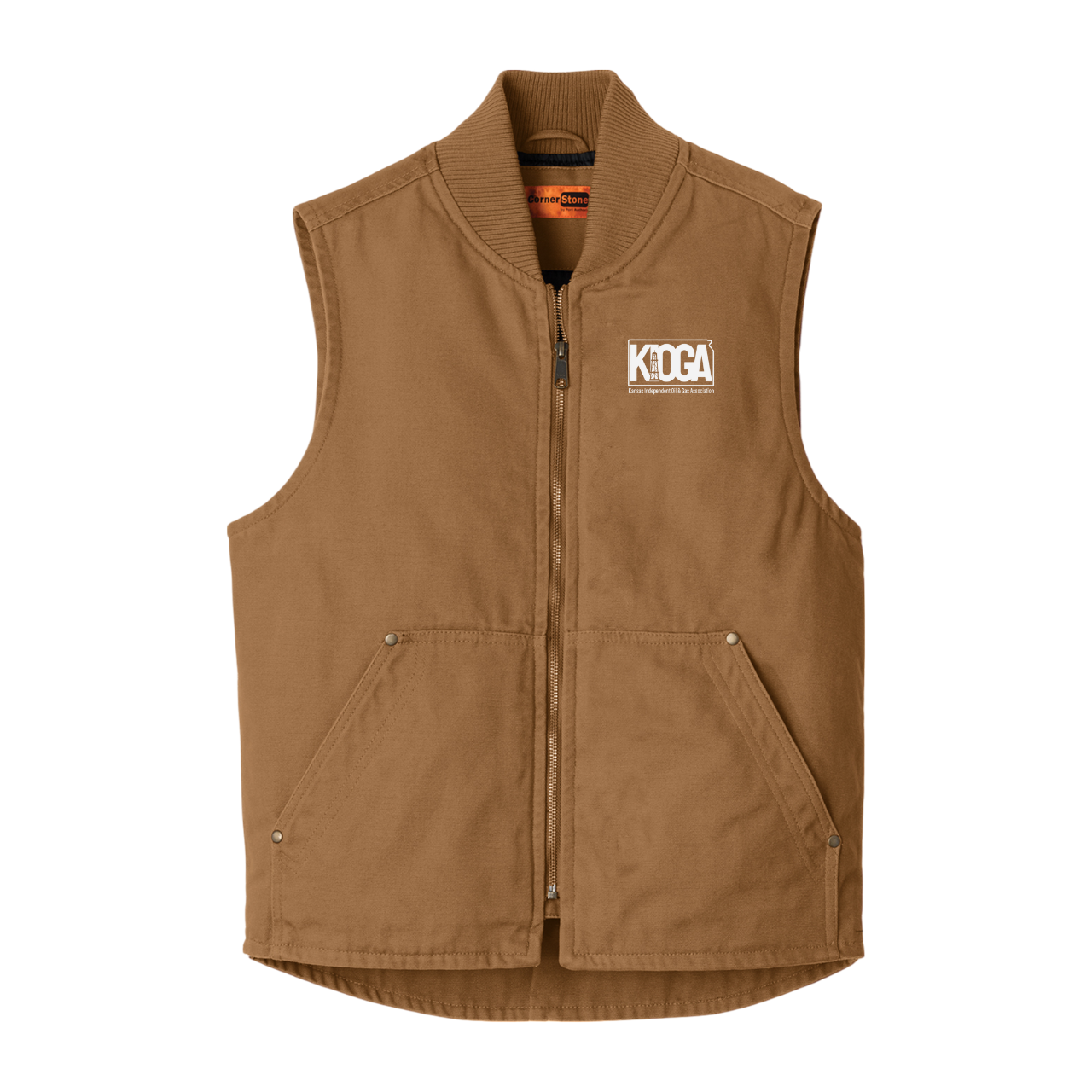 Work Cloth Vest — KIOGA Logo product thumbnail image Work Cloth Vest — KIOGA Logo product thumbnail image