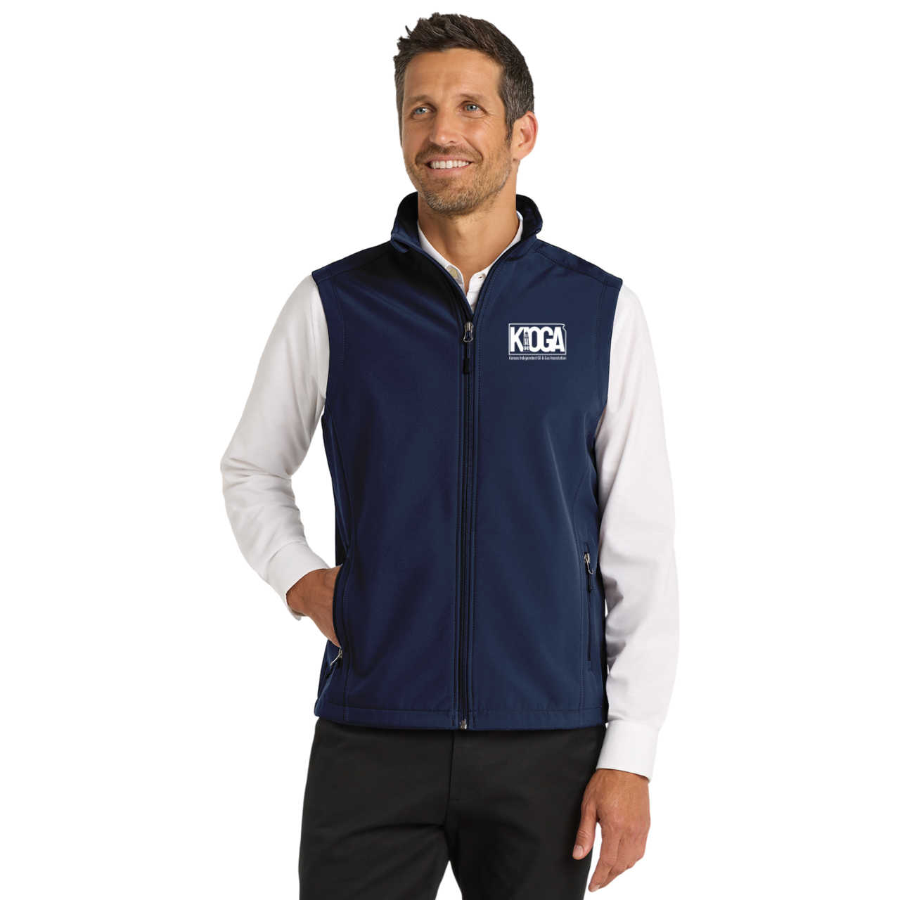 Soft Shell Vest — KIOGA Logo product thumbnail image Soft Shell Vest — KIOGA Logo product thumbnail image