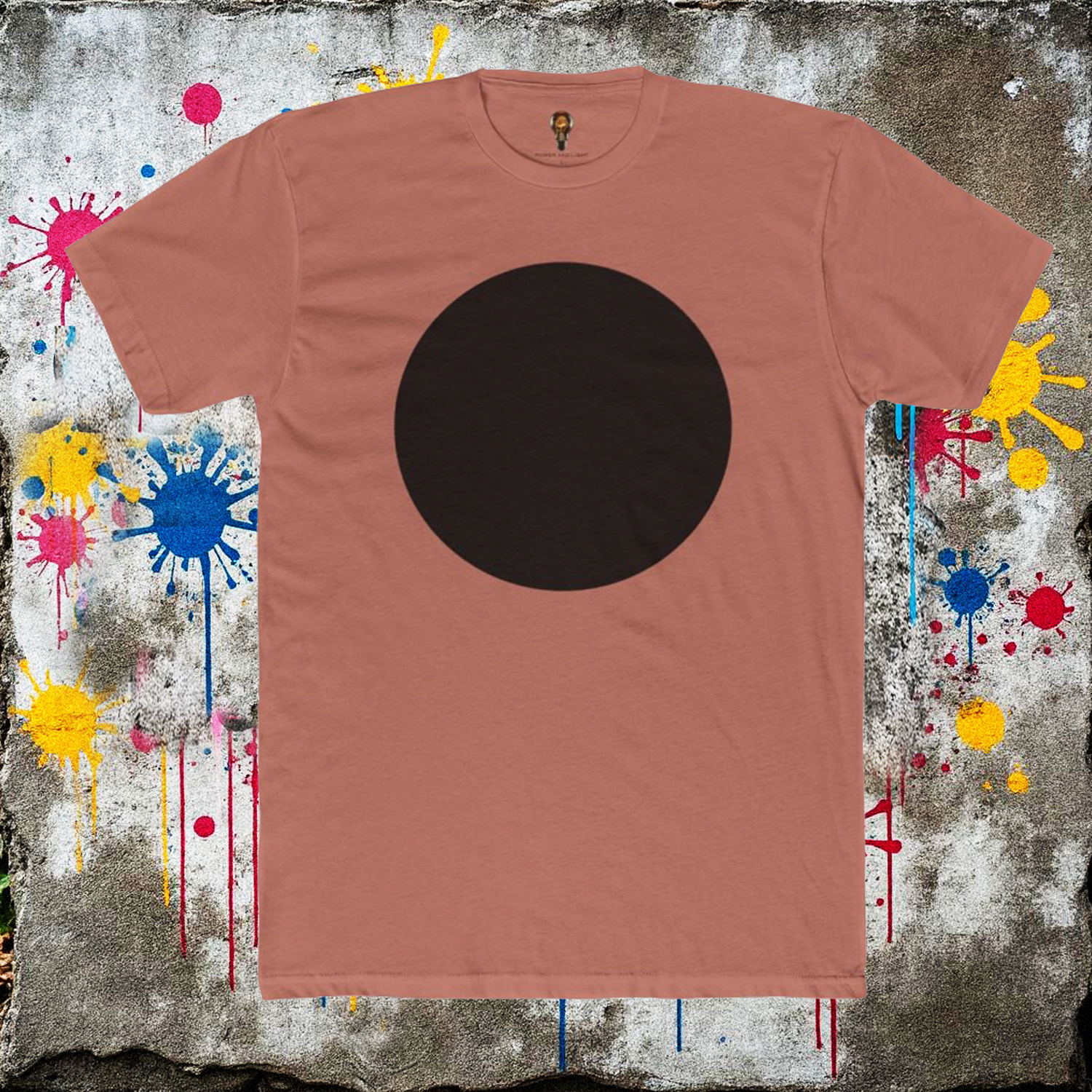 Period. Dot. Minimalist Black Circle Tee — Unisex Modern Graphic Crewneck T-Shirt Period. Dot. Minimalist Black Circle Tee — Unisex Modern Graphic Crewneck T-Shirt