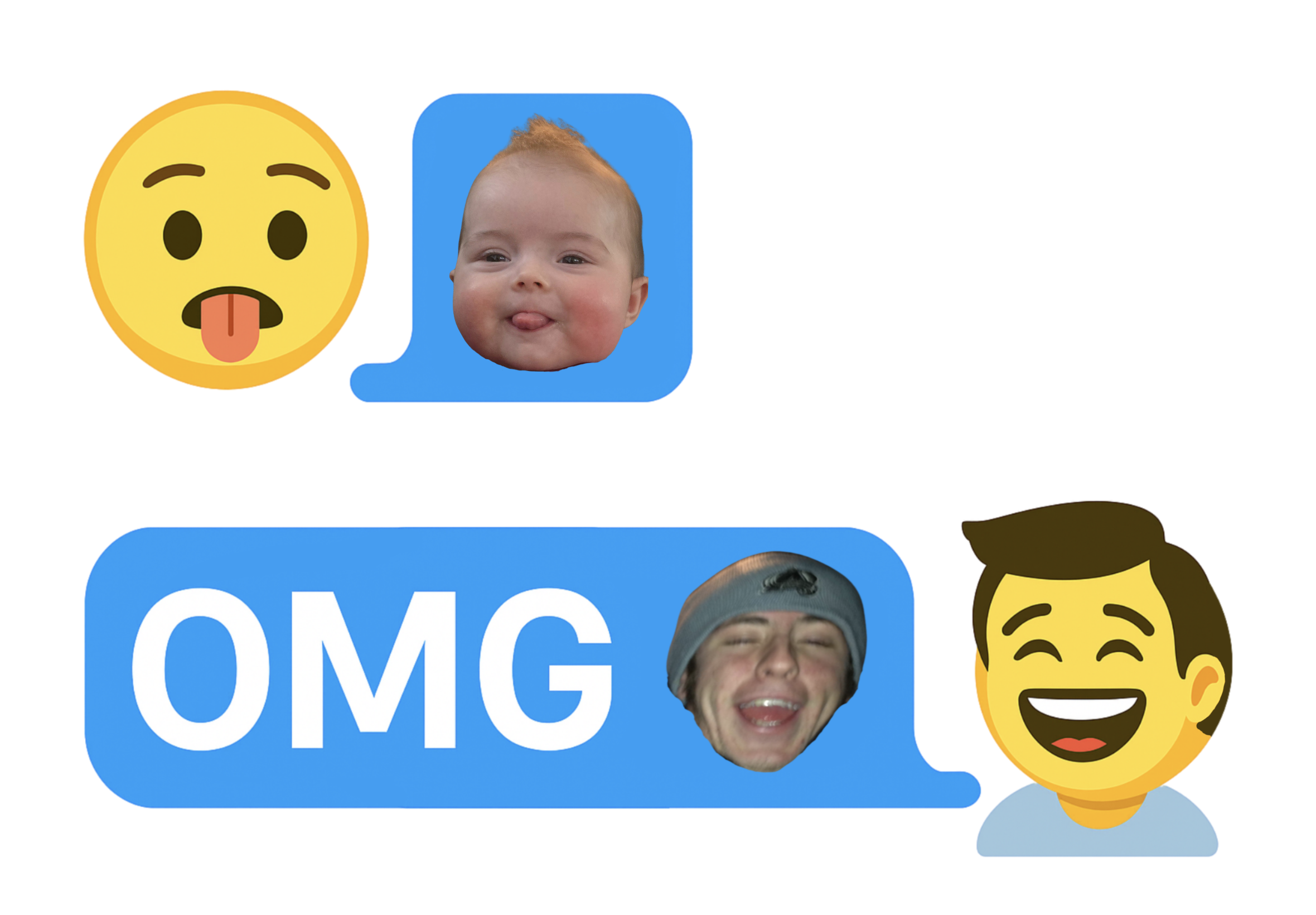 LOL - Emoji Pals Crewneck Sweatshirt product thumbnail image LOL - Emoji Pals Crewneck Sweatshirt product thumbnail image