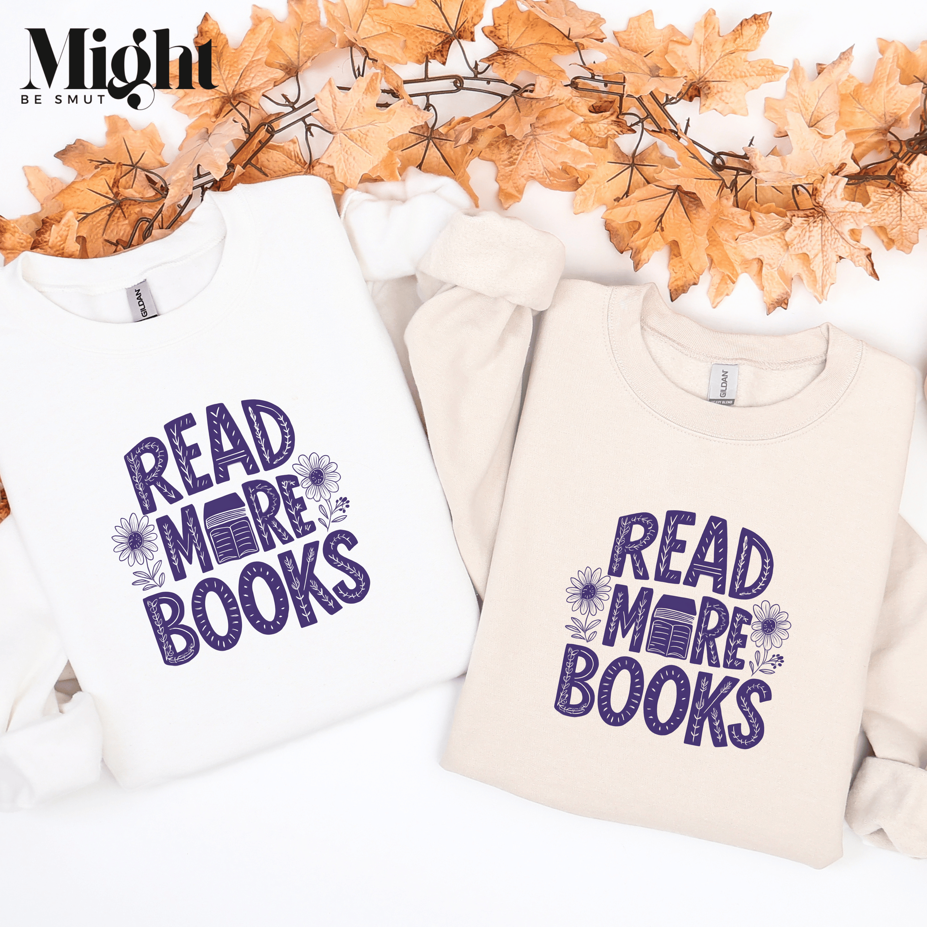 Read More Books Crewneck Sweatshirt  product thumbnail image