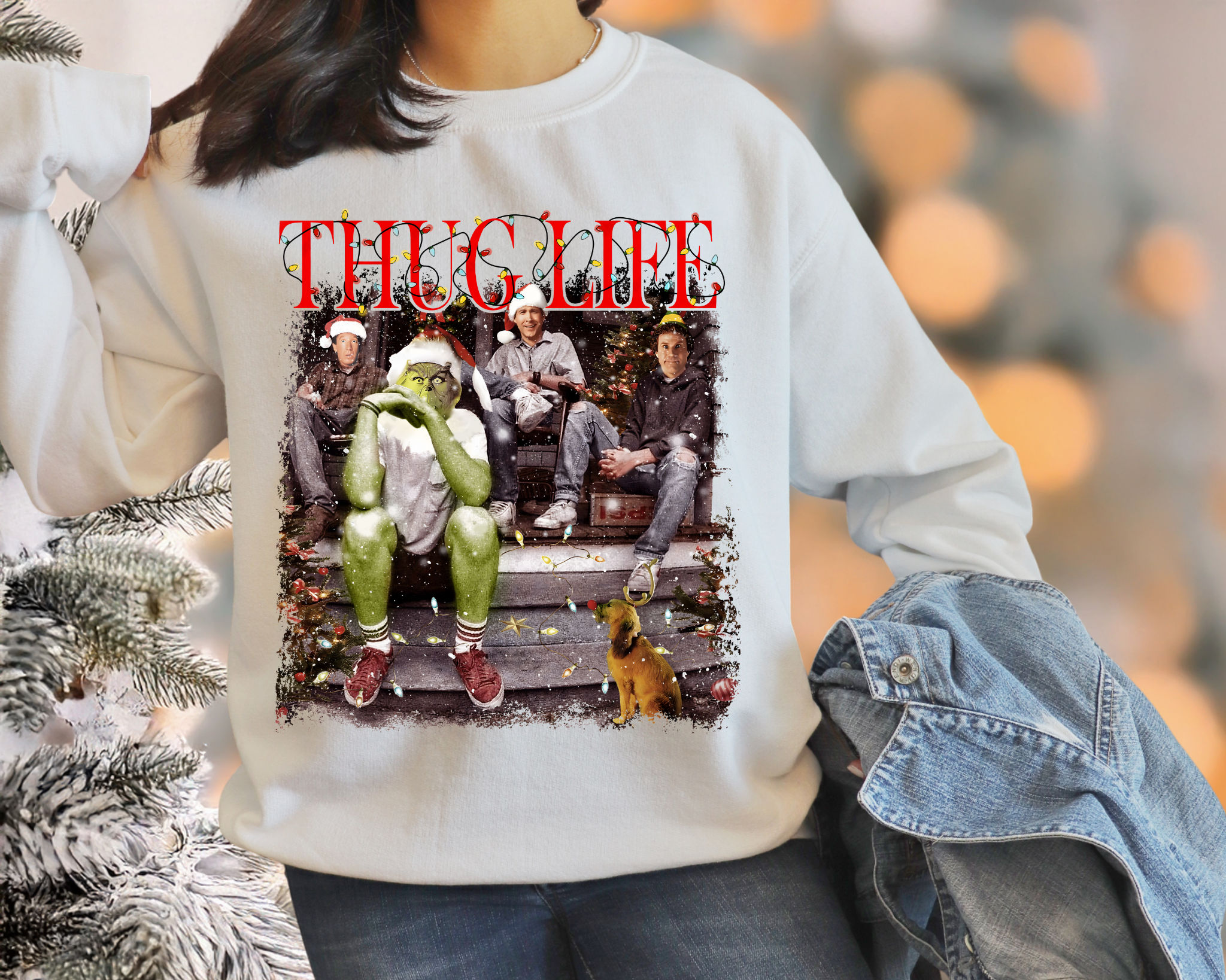 Holiday Graphic Crewneck Sweatshirt product thumbnail image Holiday Graphic Crewneck Sweatshirt product thumbnail image