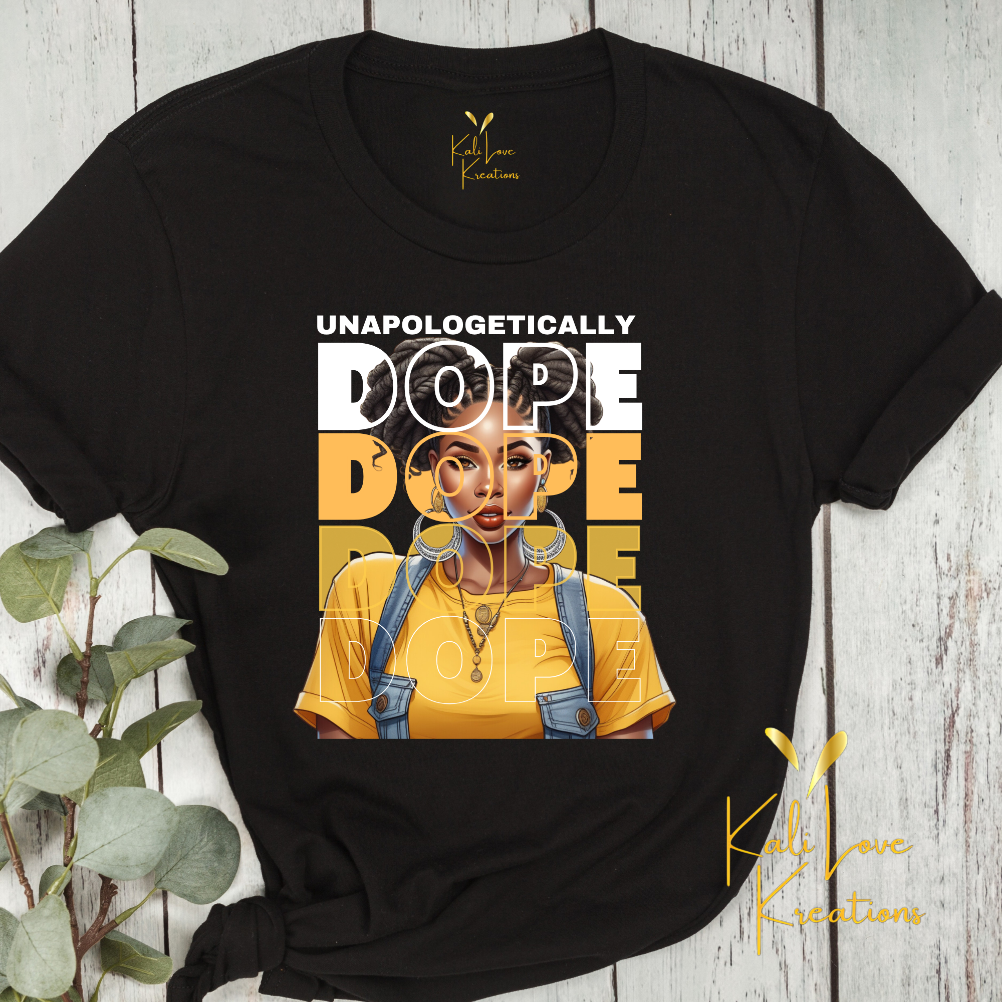 Unapologetically Dope Unisex Softstyle Cotton T-Shirt (Yellow) product thumbnail image Unapologetically Dope Unisex Softstyle Cotton T-Shirt (Yellow) product thumbnail image