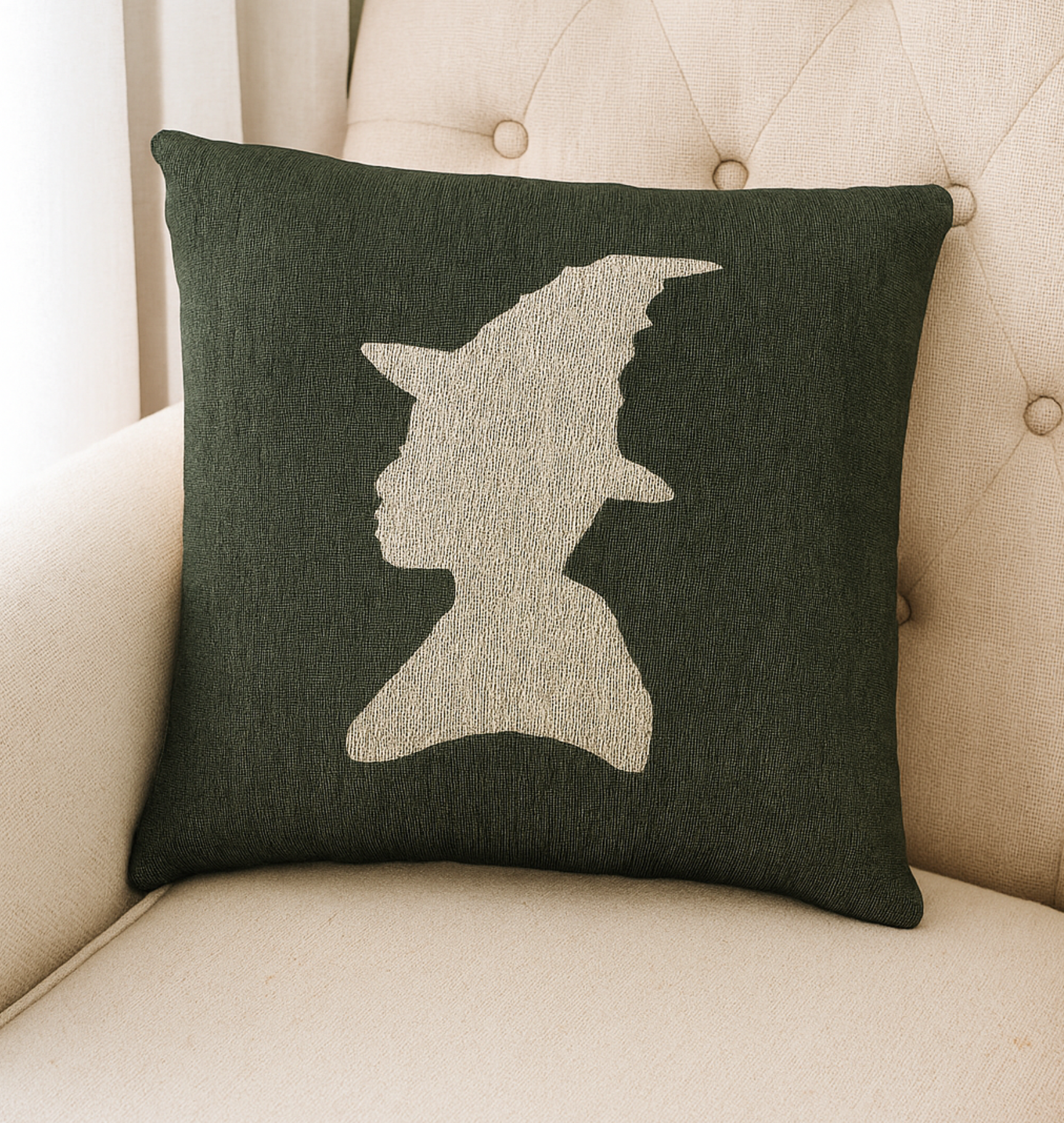 Elphaba Pillow | Wicked Inspired product thumbnail image