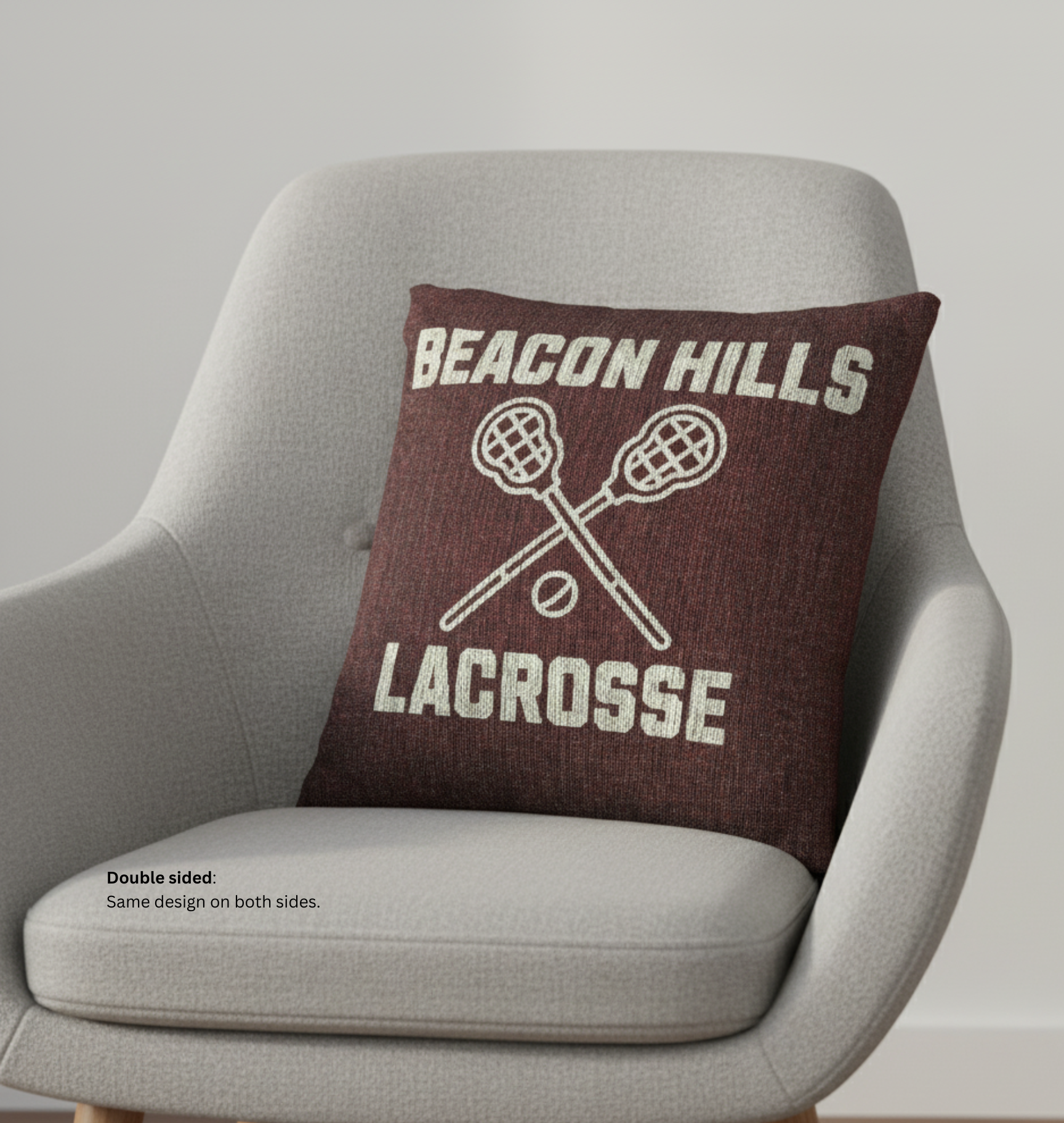 Beacon Hills Woven Pillow | Teen Wolf Inspired product thumbnail image Beacon Hills Woven Pillow | Teen Wolf Inspired product thumbnail image