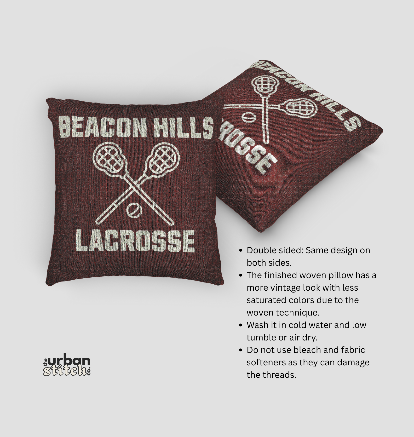 Beacon Hills Woven Pillow | Teen Wolf Inspired product thumbnail image