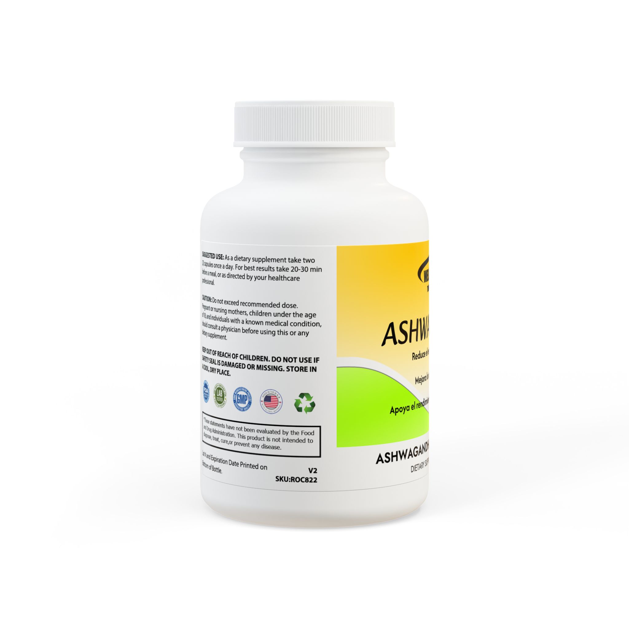 Ashwagandha en capsulas suplemento antiestrés. product thumbnail image Ashwagandha en capsulas suplemento antiestrés. product thumbnail image