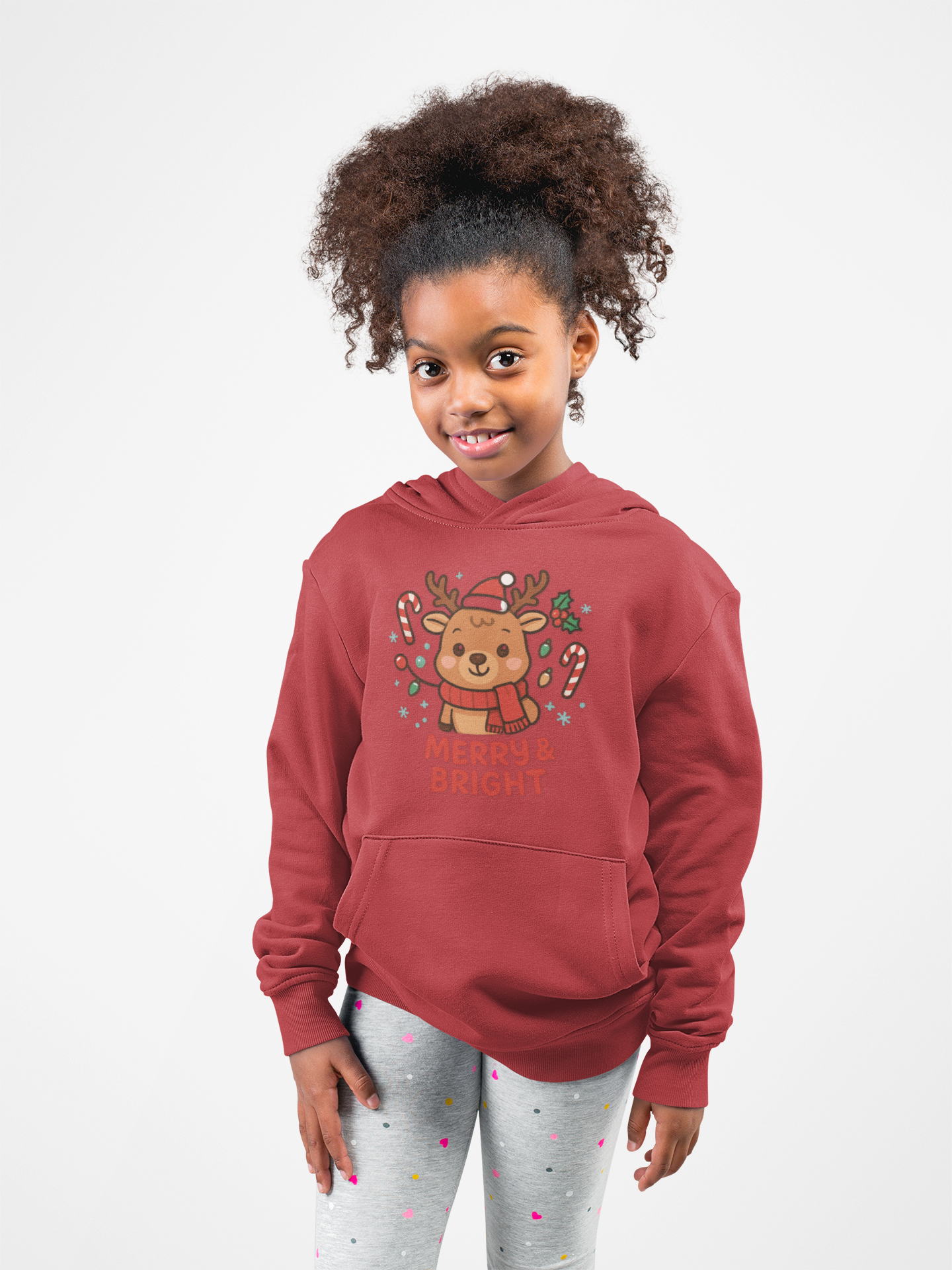 Merry & Bright Youth Hoodie product thumbnail image Merry & Bright Youth Hoodie product thumbnail image
