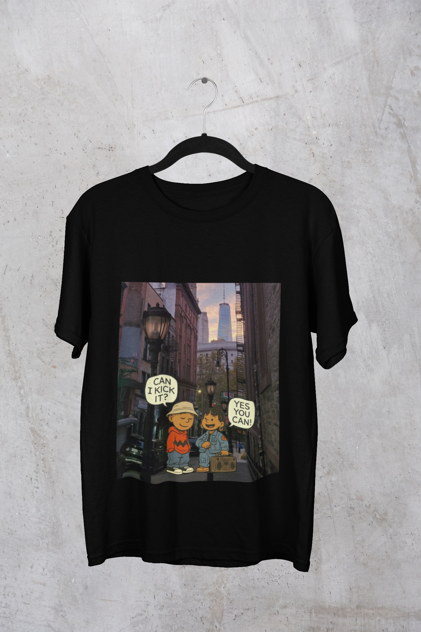 Hip Hop Cartoon Urban NYC T-Shirt product thumbnail image Hip Hop Cartoon Urban NYC T-Shirt product thumbnail image