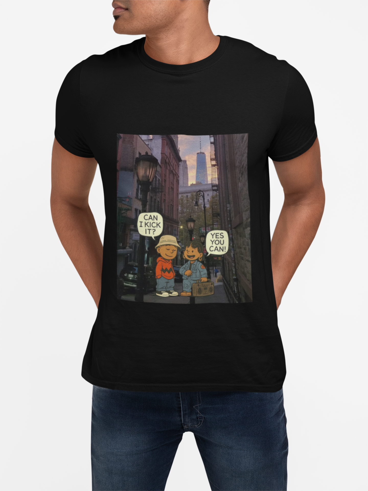 Hip Hop Cartoon Urban NYC T-Shirt product thumbnail image Hip Hop Cartoon Urban NYC T-Shirt product thumbnail image