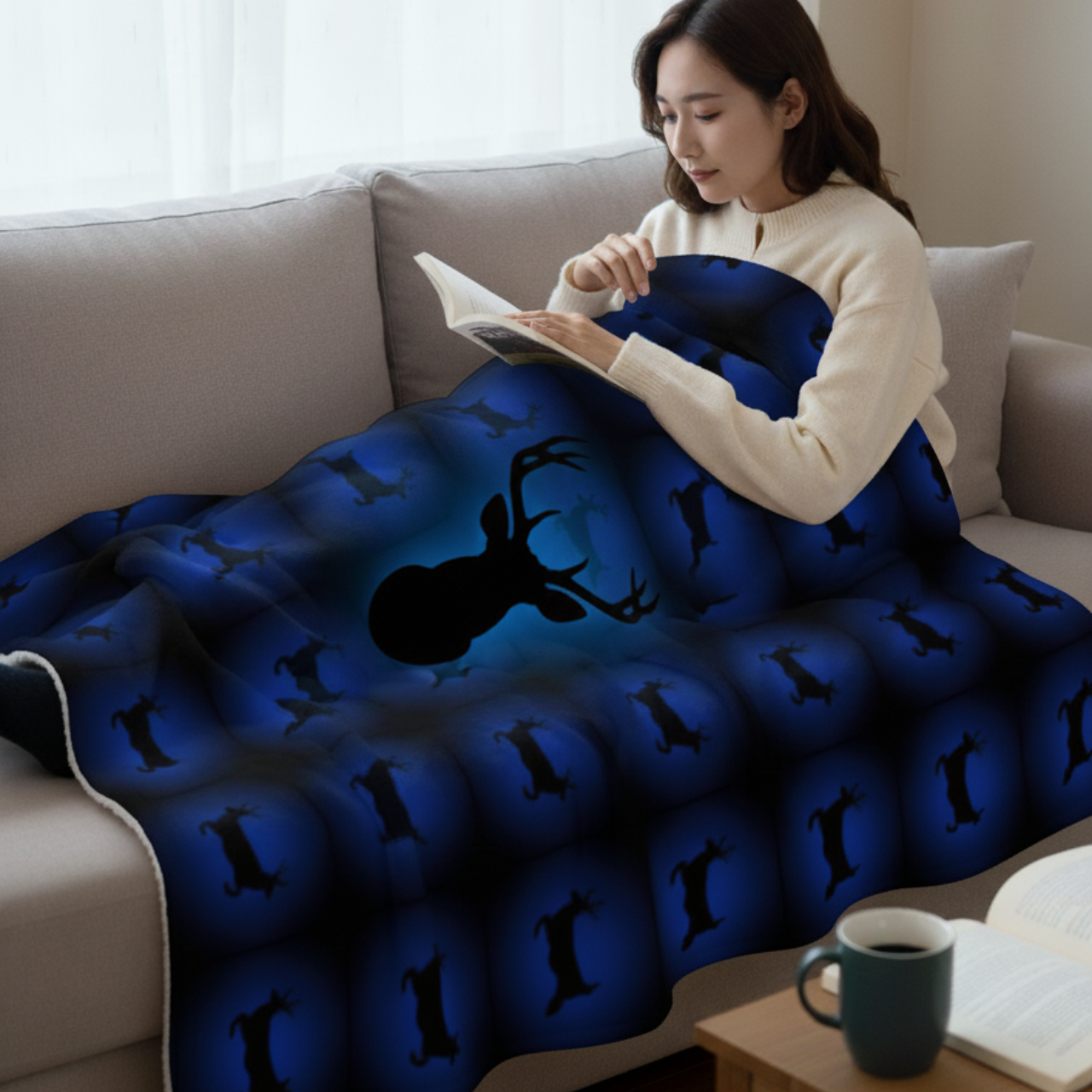 The Electric Crown - Sherpa Fleece Blanket product thumbnail image The Electric Crown - Sherpa Fleece Blanket product thumbnail image