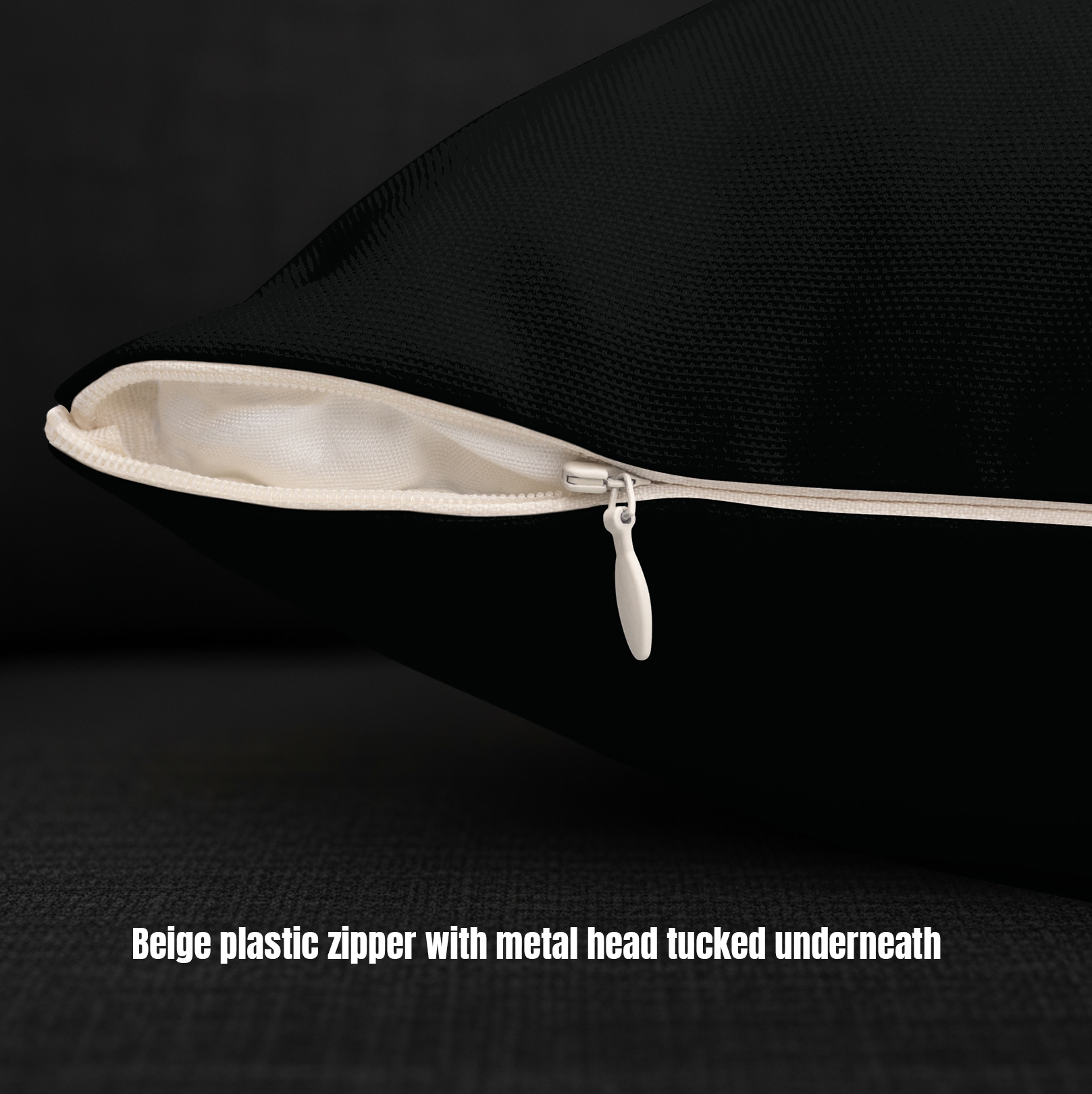 Moon Phases Black Square Accent Pillow product thumbnail image