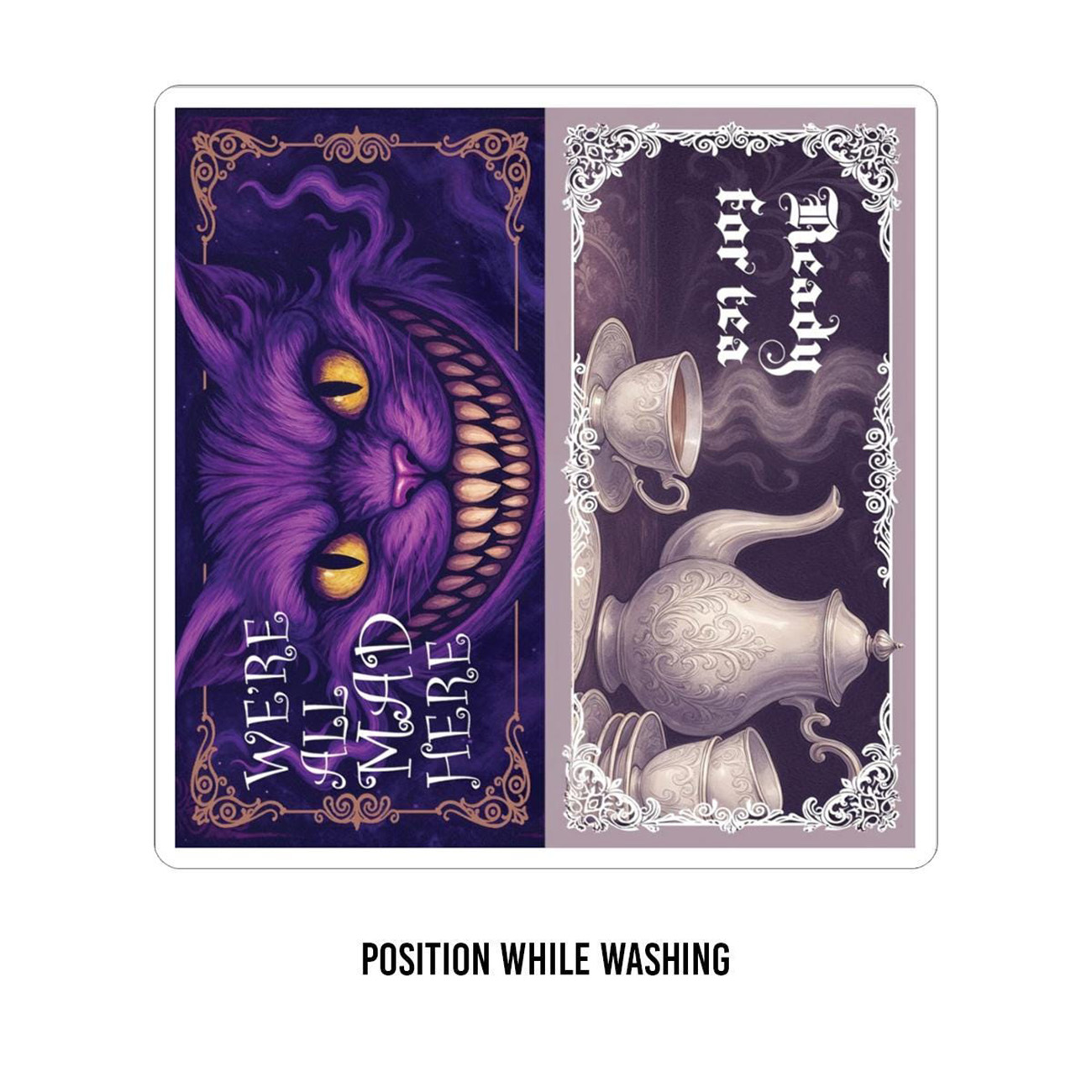 Ready for Tea or We're All Mad Here | Reversible Wonderland Magnet product thumbnail image