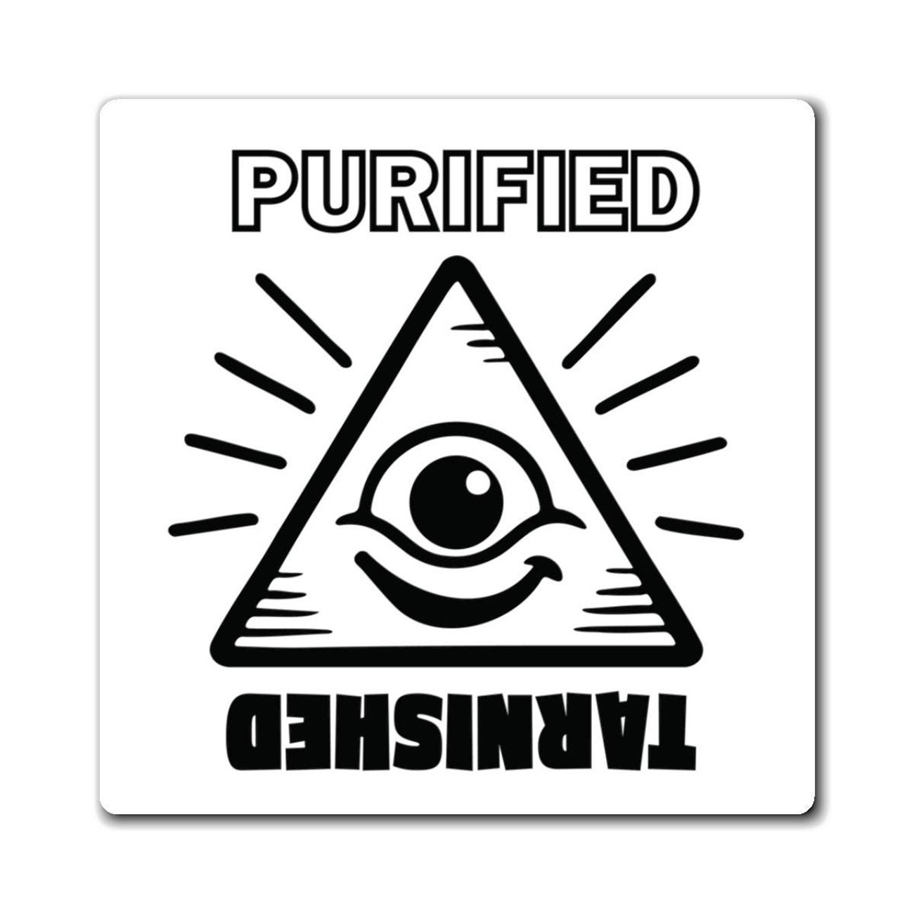 Occult All-Seeing Eye Dishwasher Magnet, Reversible Kitchen Magnet for Gothic Souls, Celestial Dishwasher Decor, Witchy Kitchen Accessories product thumbnail image