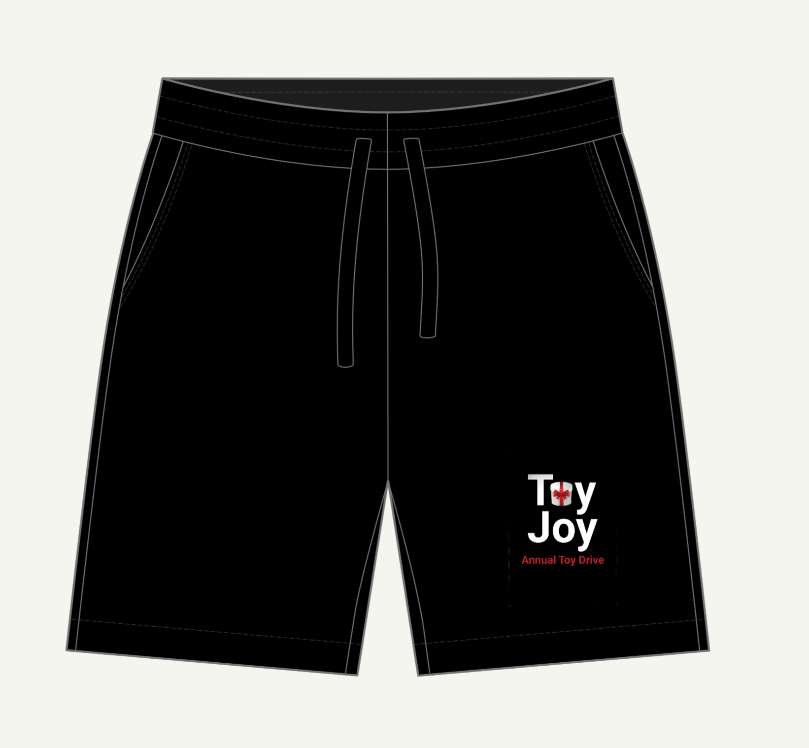 Toy Joy Black Sponge Fleece Sweatshorts product thumbnail image Toy Joy Black Sponge Fleece Sweatshorts product thumbnail image